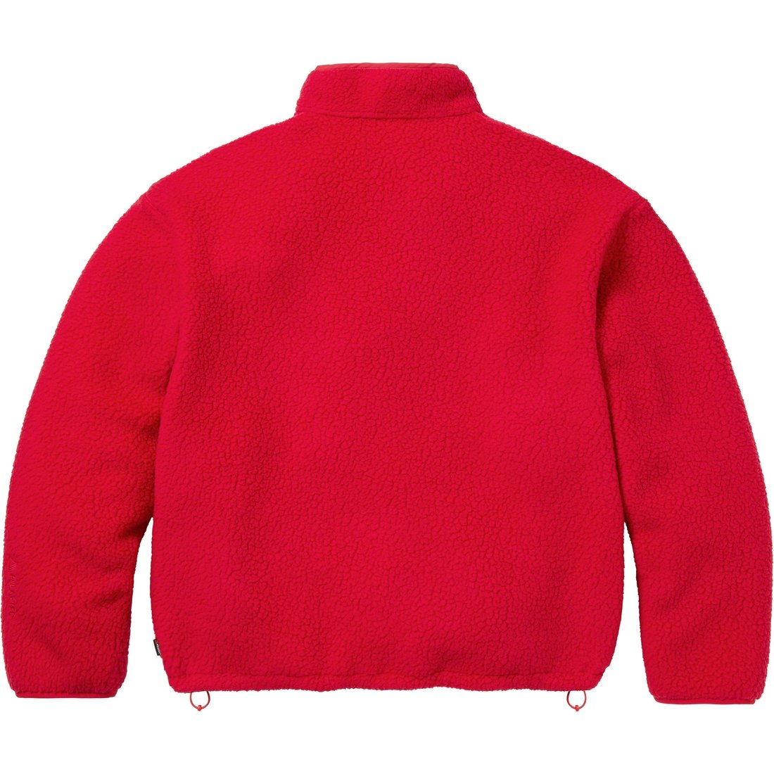 Details on Polartec Shearling Reversible Pullover Red from fall winter
                                                    2023 (Price is $198)