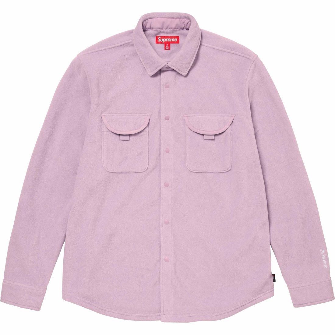 Details on Polartec Shirt Lilac from fall winter
                                                    2023 (Price is $138)