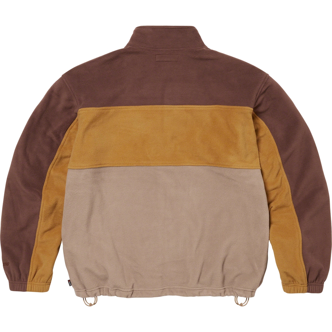 Details on Polartec Zip Jacket Brown from fall winter
                                                    2023 (Price is $168)