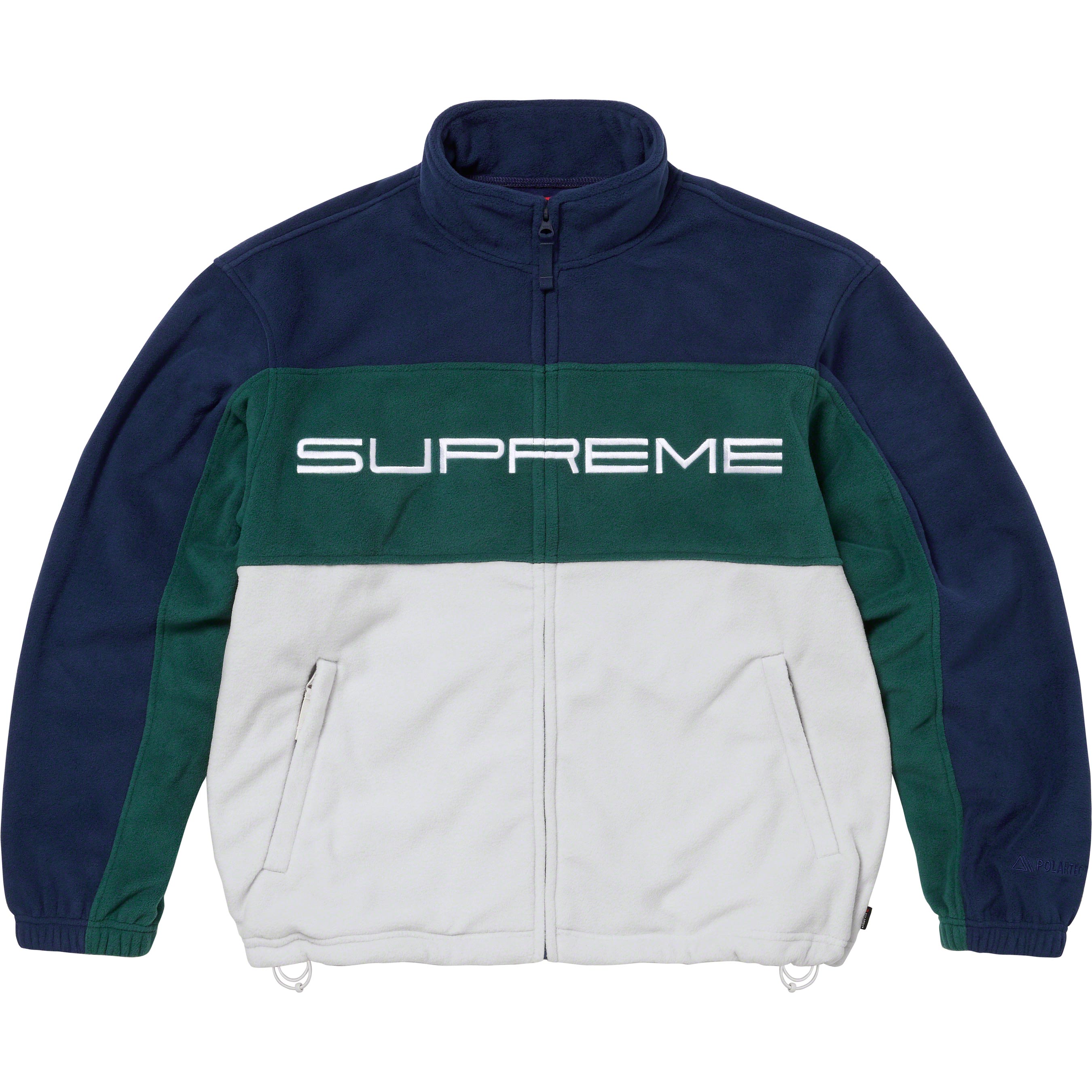 Supreme 2022FW Polartec Zip Jacket Lサイズ