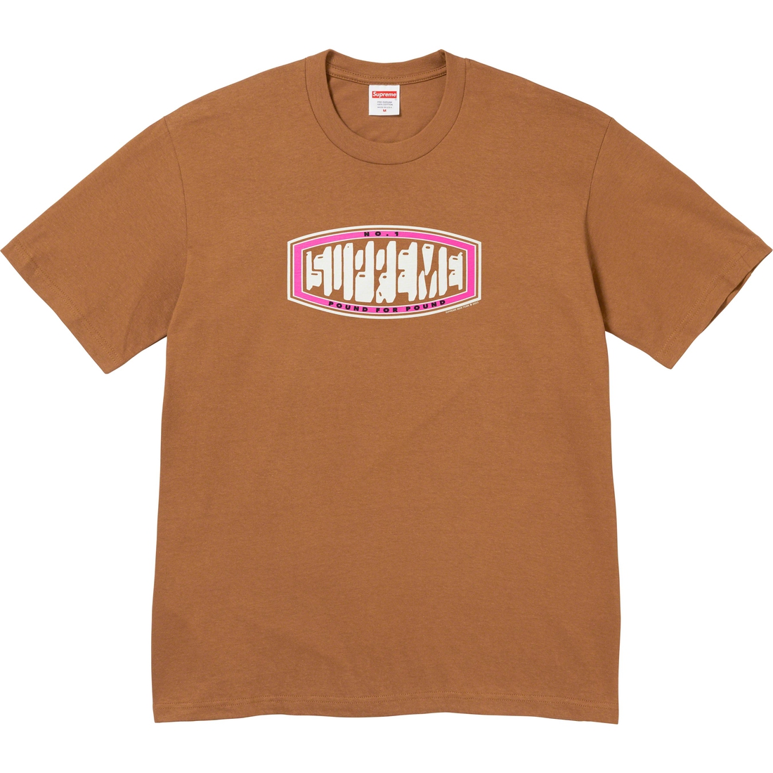Details on Pound Tee Light Brown from fall winter
                                                    2023 (Price is $40)