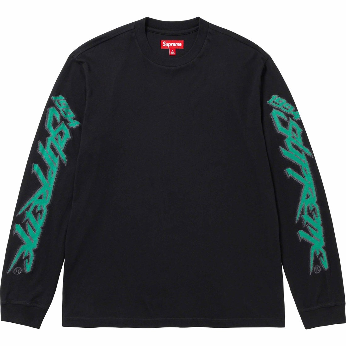 Details on Racing Intarsia L S Top Black from fall winter
                                                    2023 (Price is $98)
