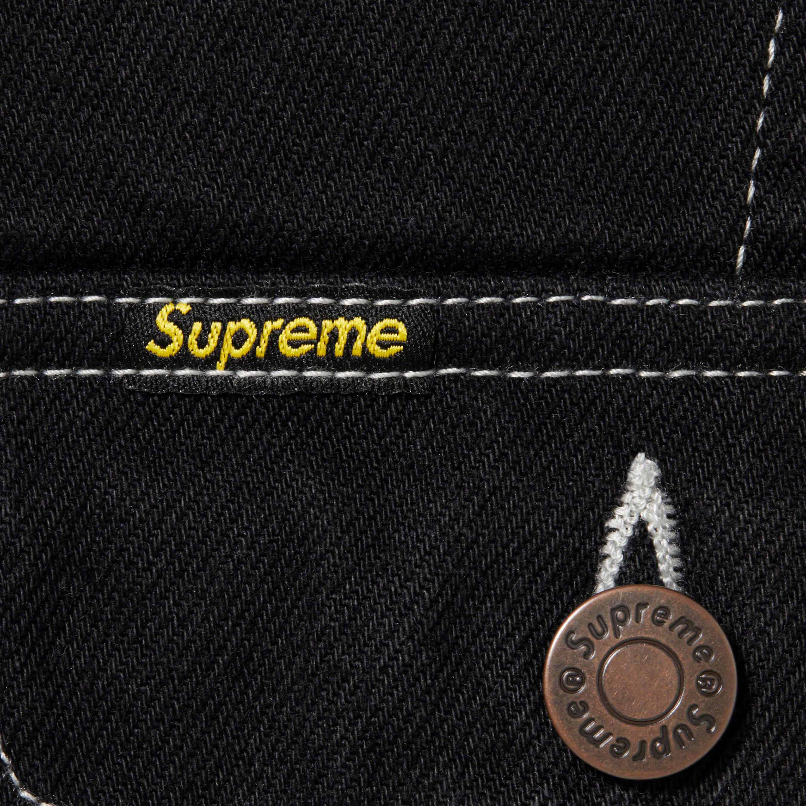 Radial Embroidered Denim Trucker Jacket - fall winter 2023 - Supreme