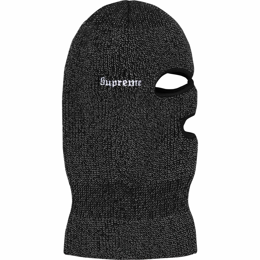 Details on Reflective Balaclava Black from fall winter
                                                    2023 (Price is $54)