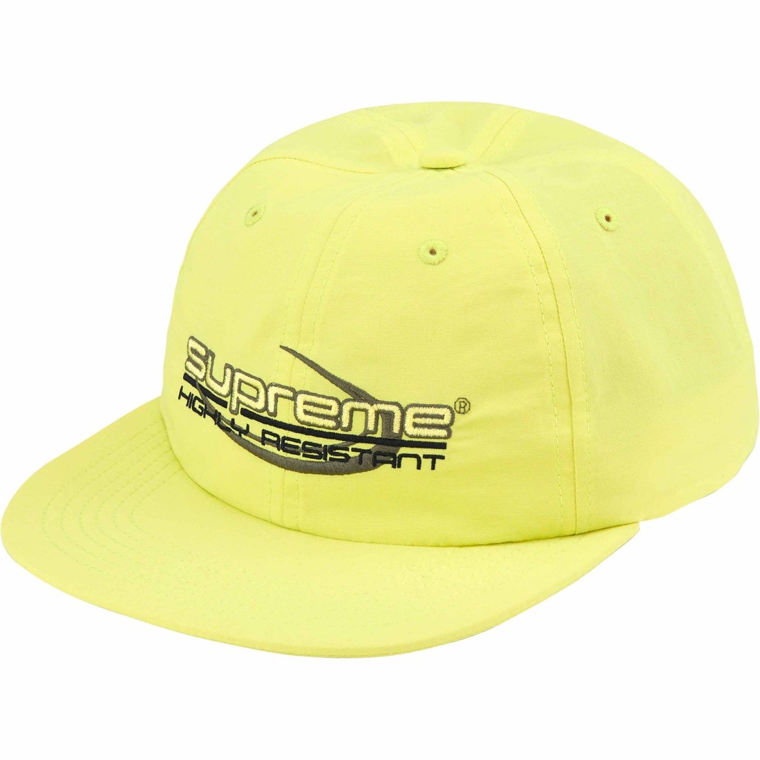 Details on Resistant 6-Panel Lime from fall winter
                                                    2023 (Price is $48)