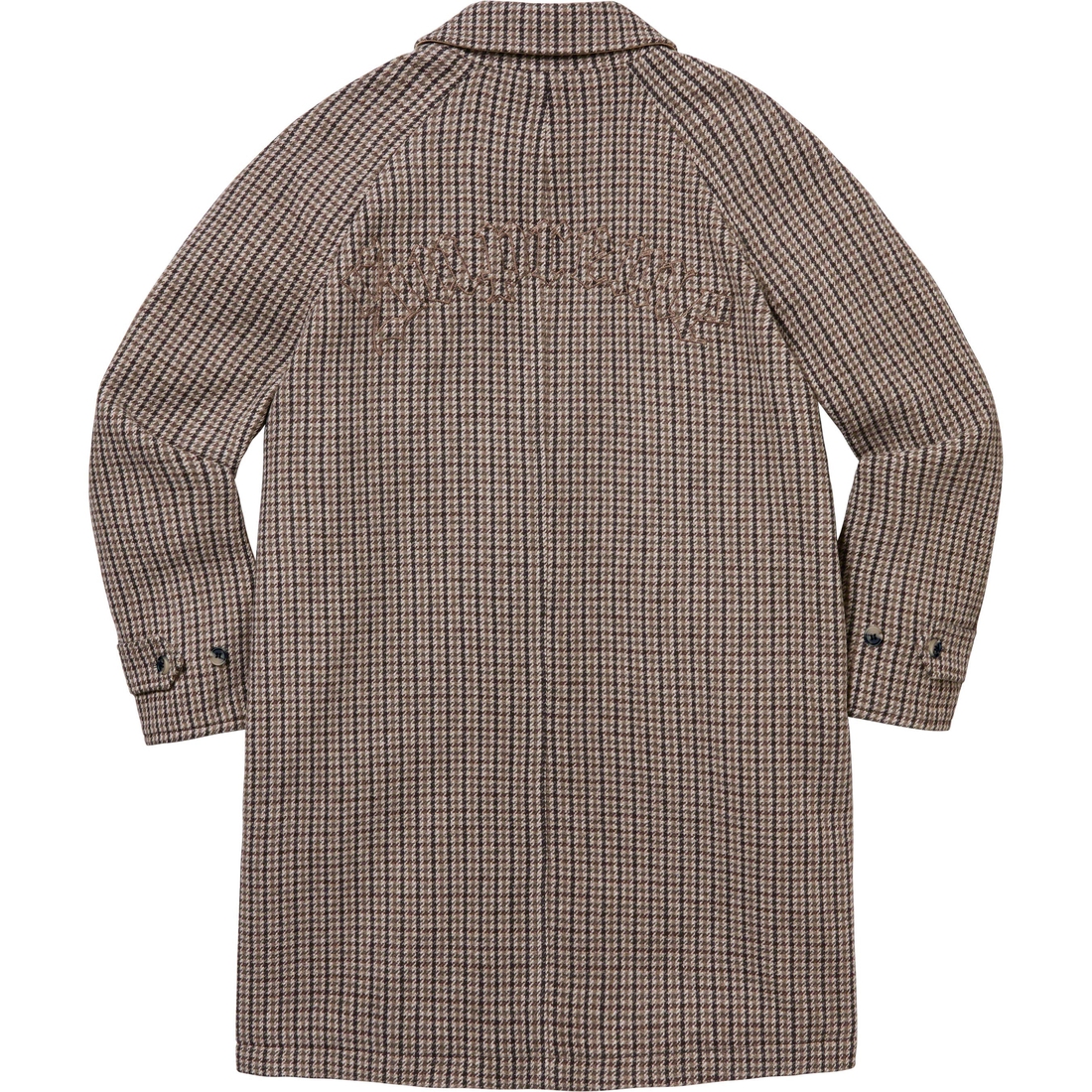 Details on Reversible Houndstooth Overcoat Tan from fall winter 2023 (Price is $798)