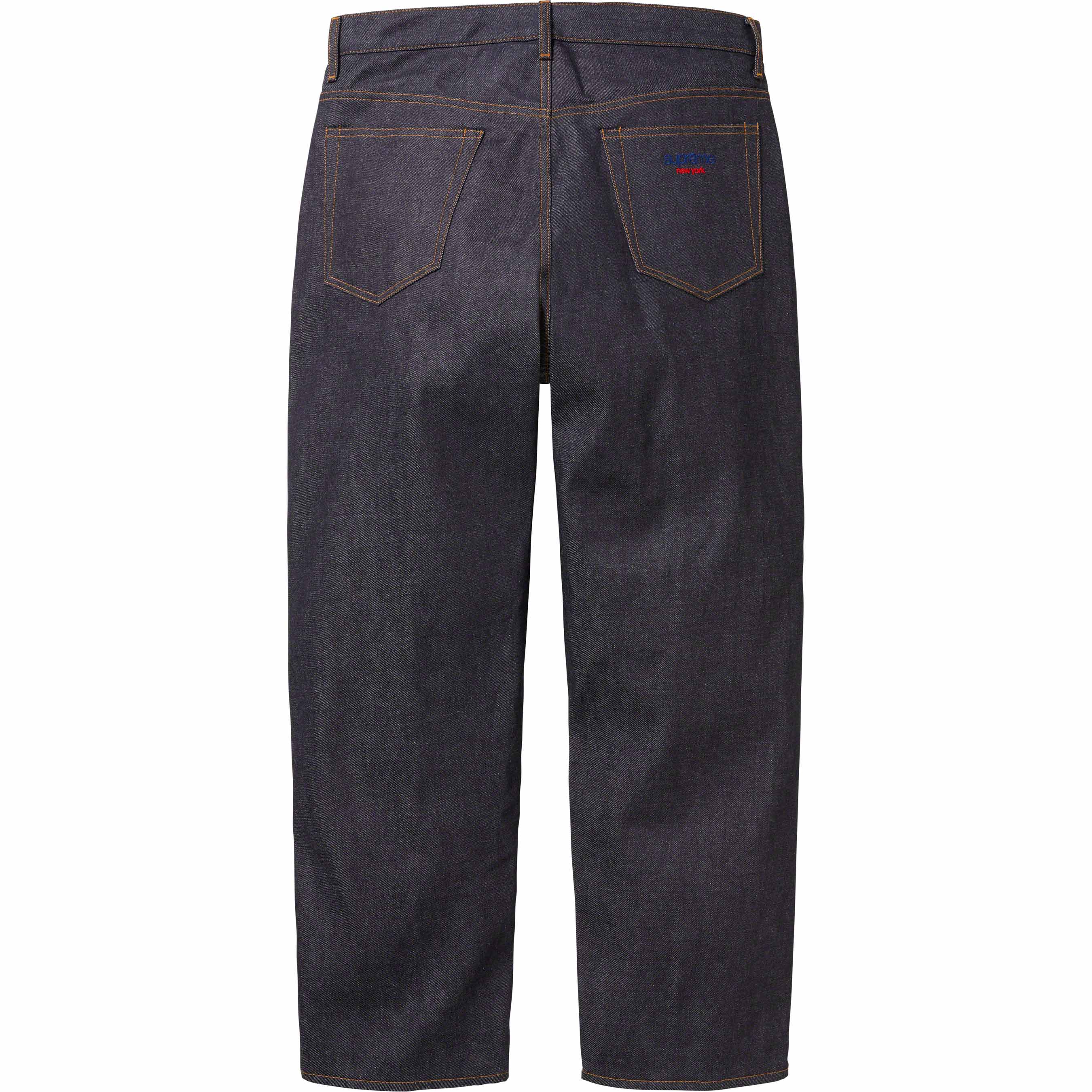 Rigid Baggy Selvedge Jean - fall winter 2023 - Supreme