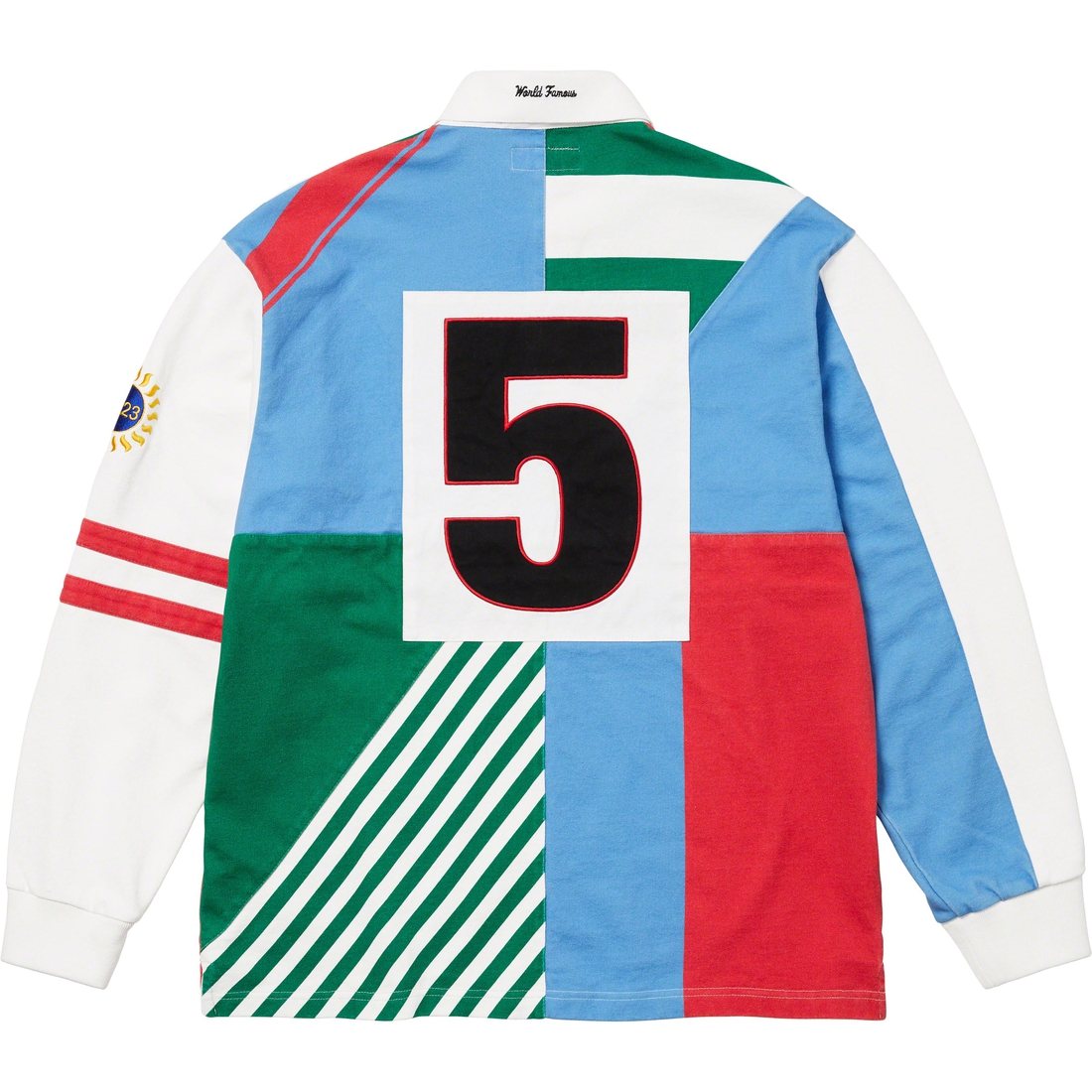 Supreme Rose Rugby (FW23) - White - $158
