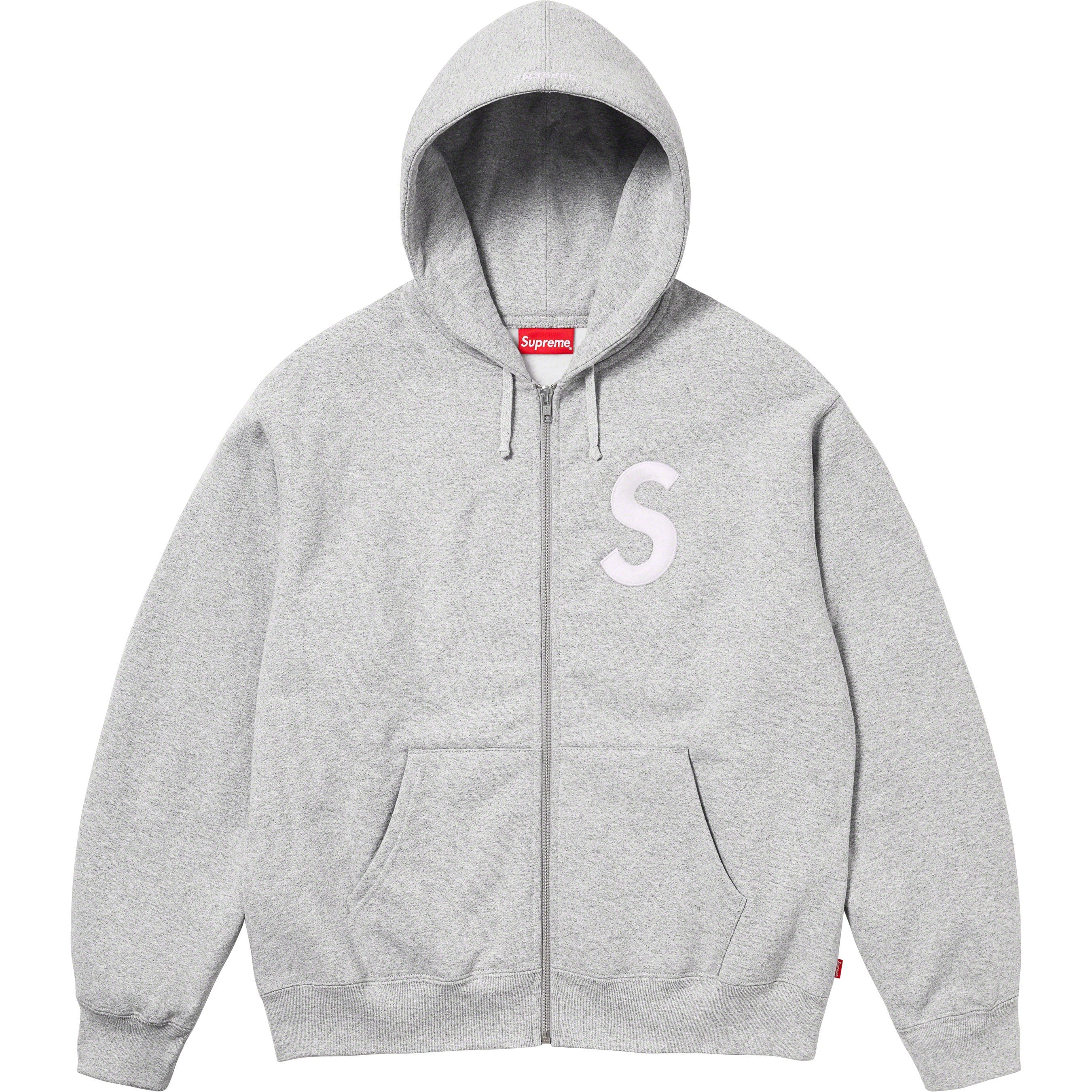 S Logo Zip Up Hooded Sweatshirt - fall winter 2023 - Supreme