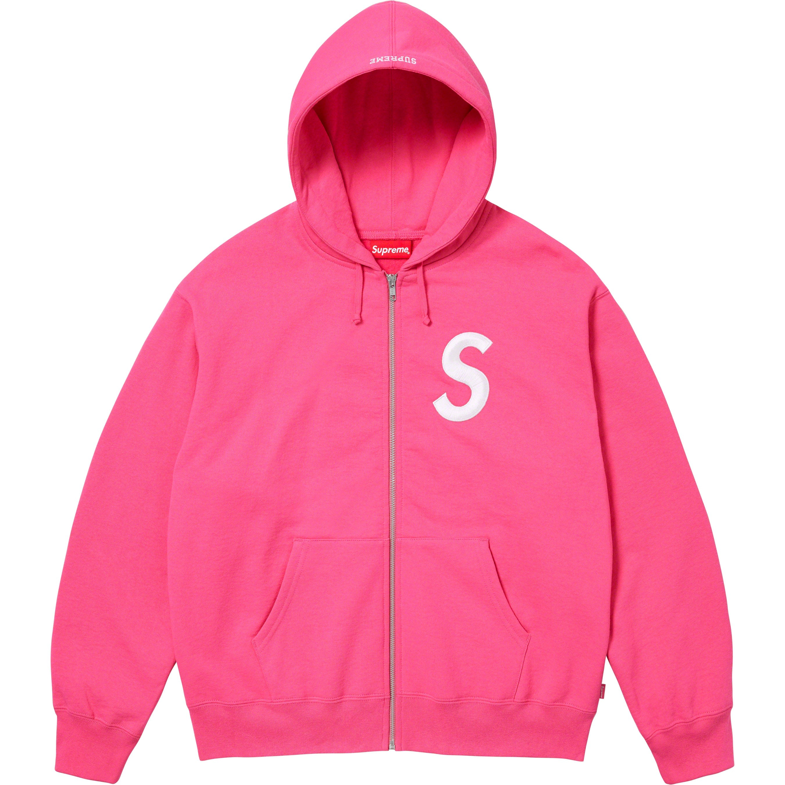 S Logo Zip Up Hooded Sweatshirt - Fall/Winter 2023 Preview – Supreme