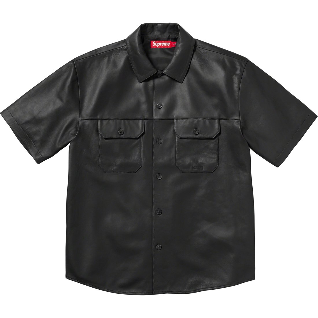 Details on S S Leather Work Shirt Black from fall winter
                                                    2023 (Price is $268)