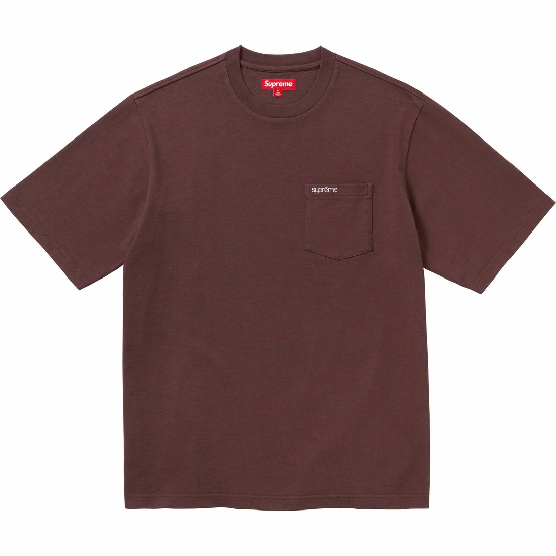 Details on S S Pocket Tee Brown from fall winter
                                                    2023 (Price is $60)