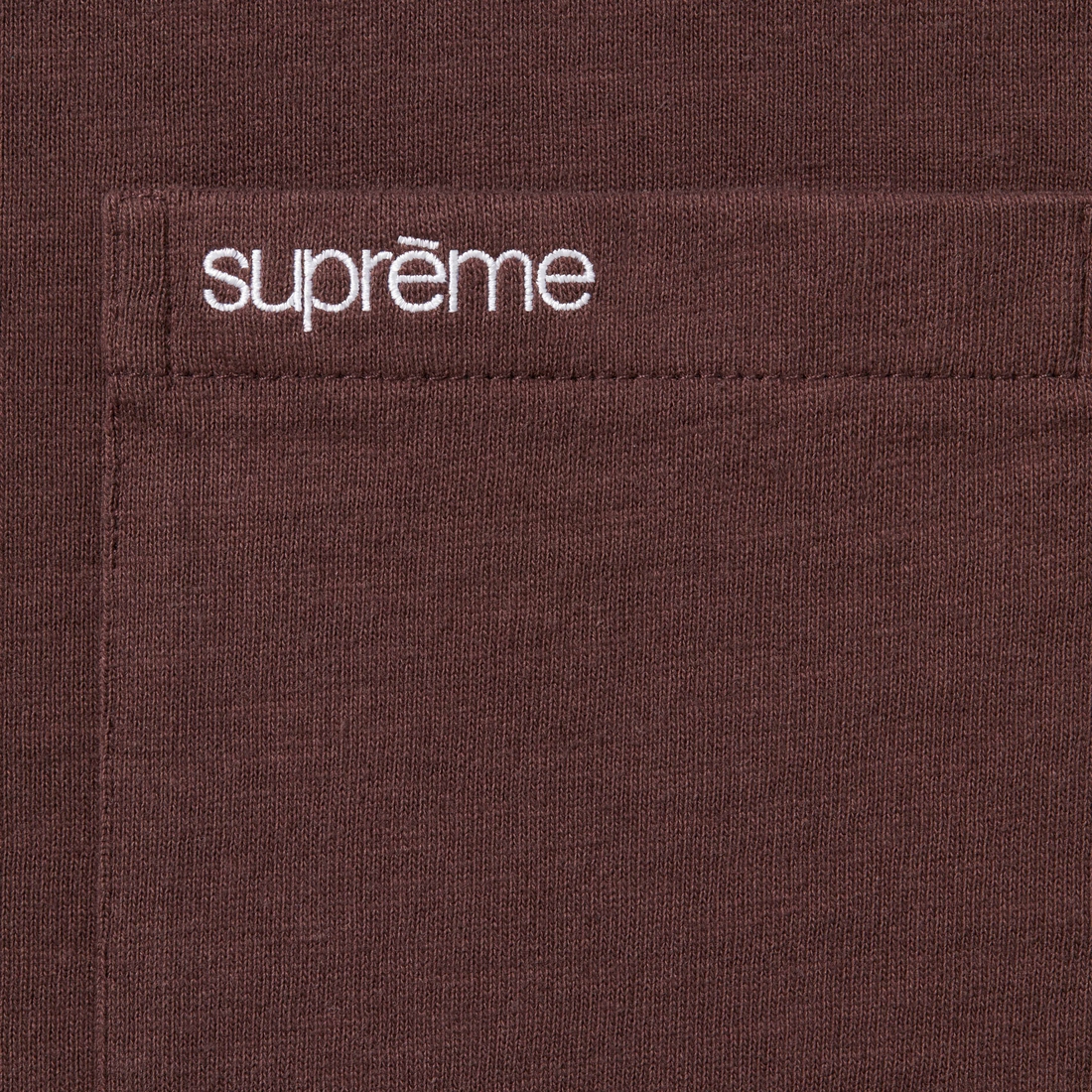 Details on S S Pocket Tee Brown from fall winter
                                                    2023 (Price is $60)
