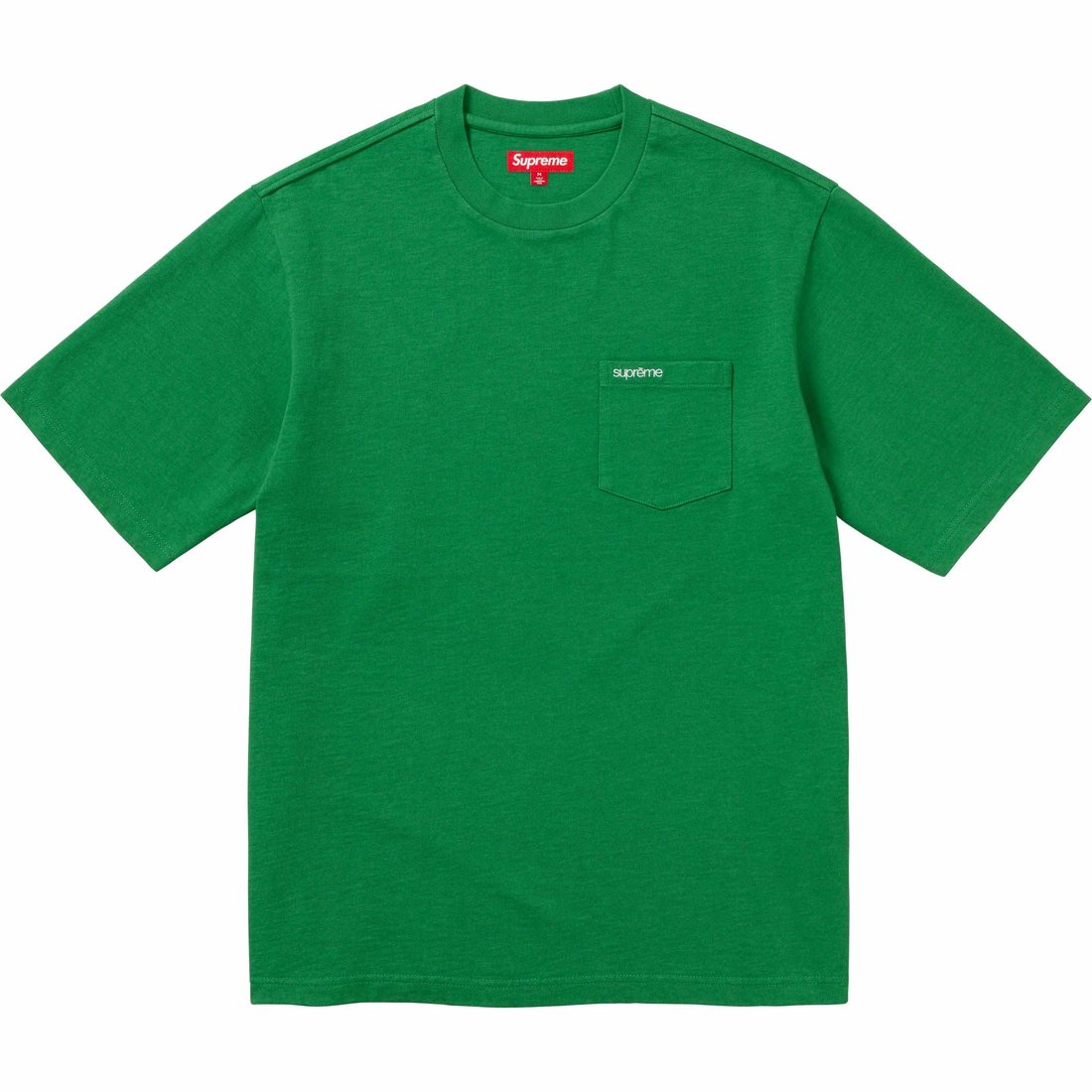 Details on S S Pocket Tee Green from fall winter
                                                    2023 (Price is $60)