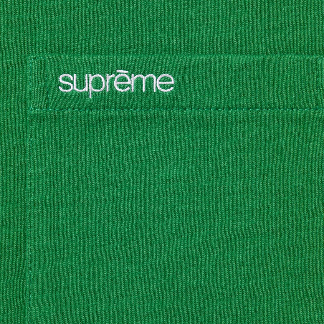 Details on S S Pocket Tee Green from fall winter
                                                    2023 (Price is $60)