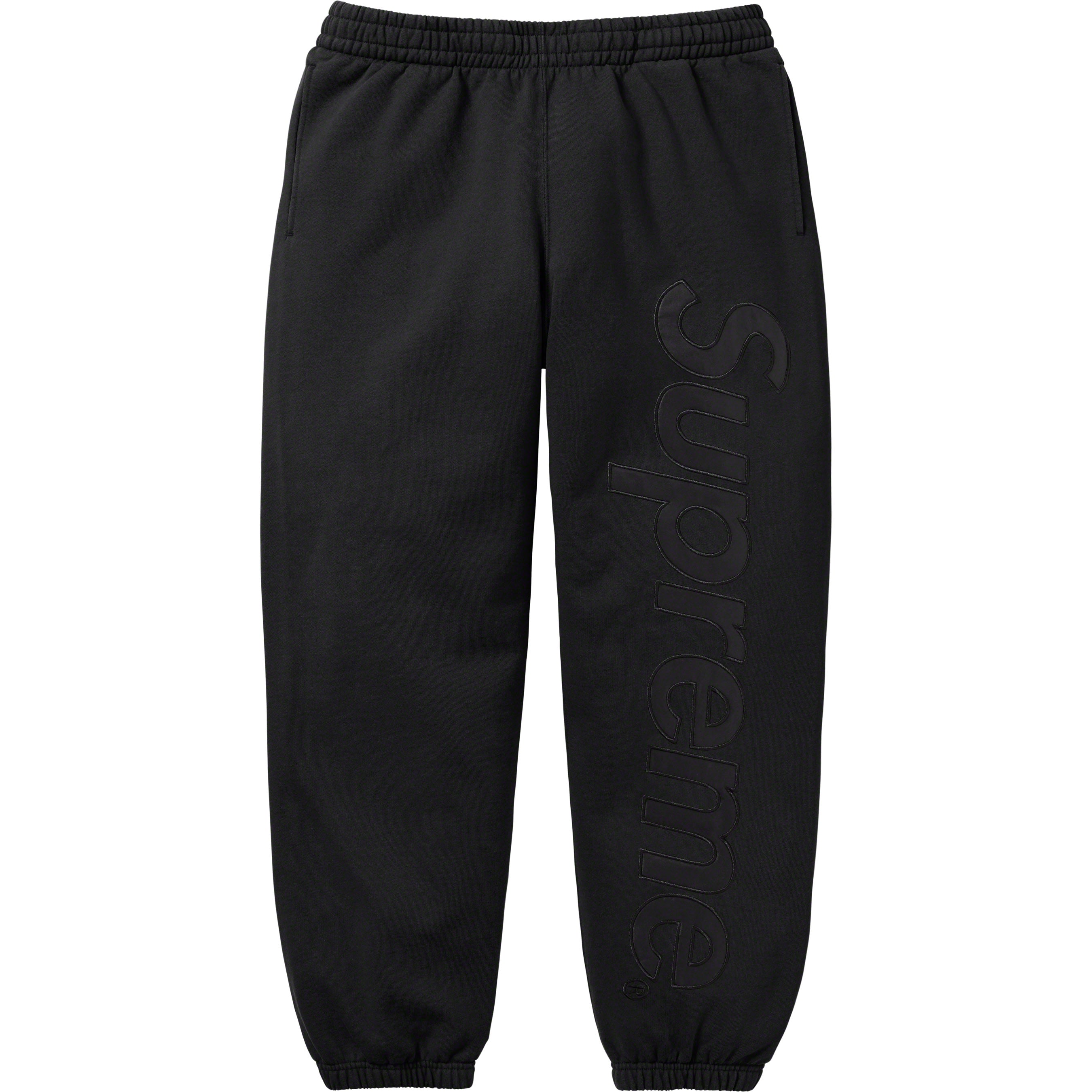 オンラインにて購入Supreme Satin Applique Sweatpant \