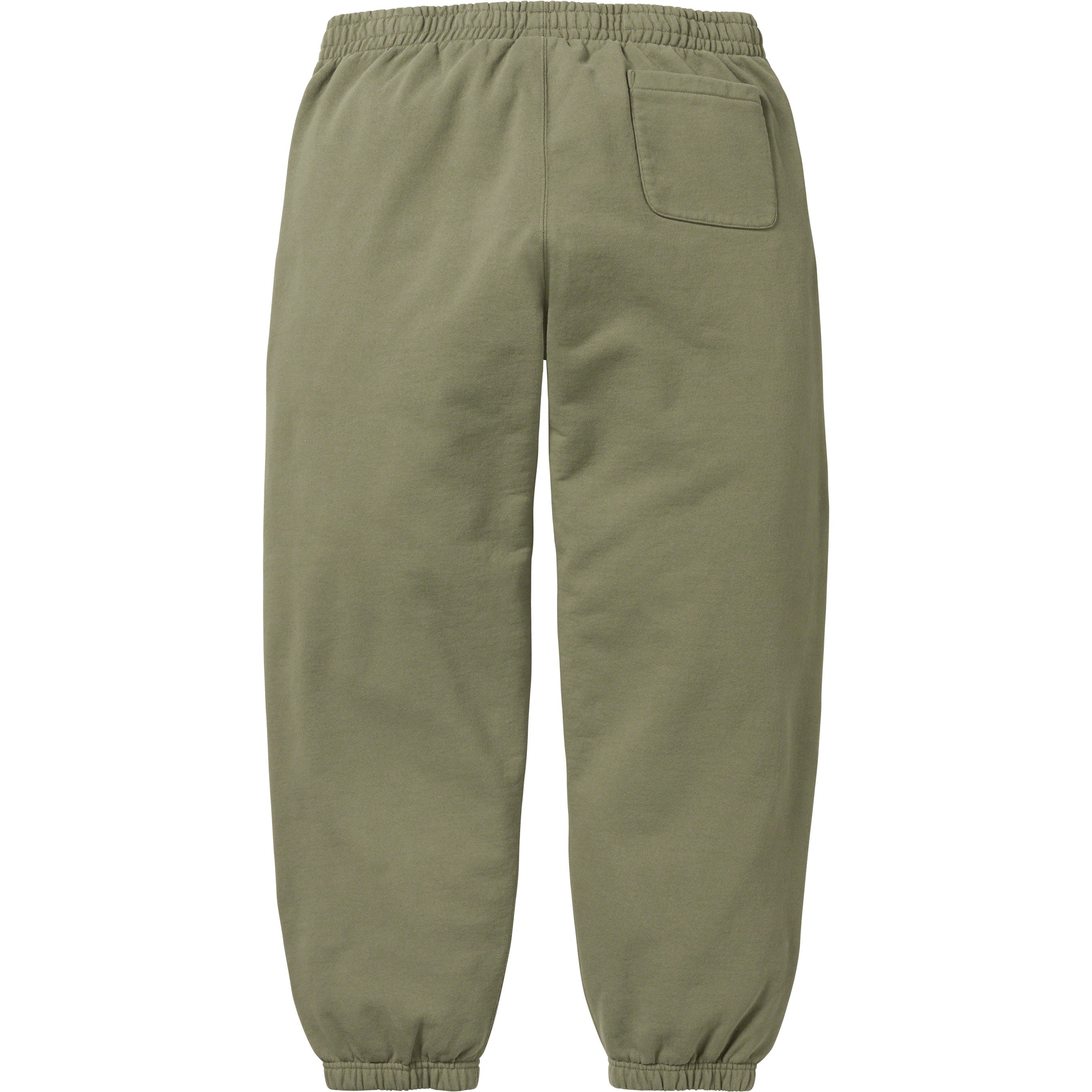 Supreme Satin Applique Sweatpant olive-