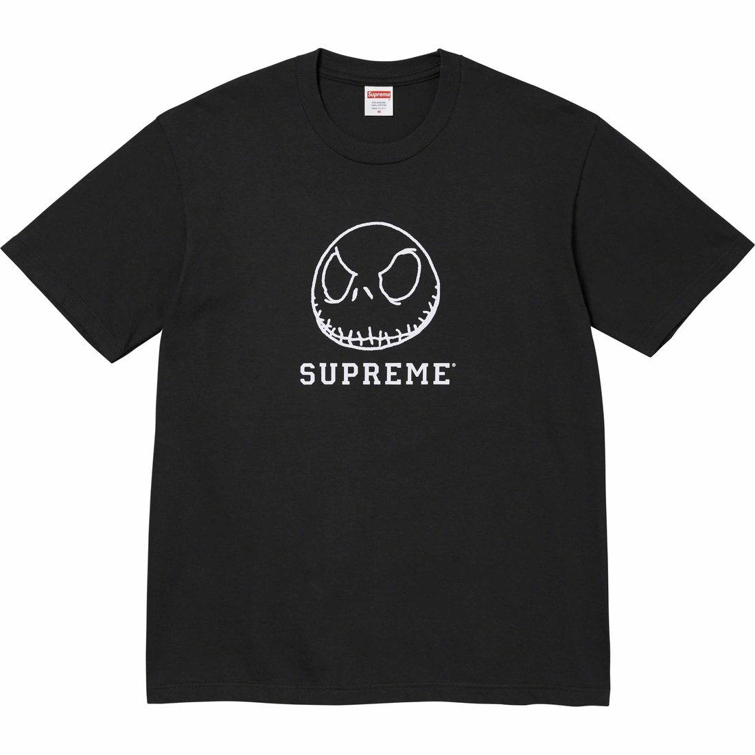 Details on Skeleton Tee Black from fall winter 2023 (Price is $48)