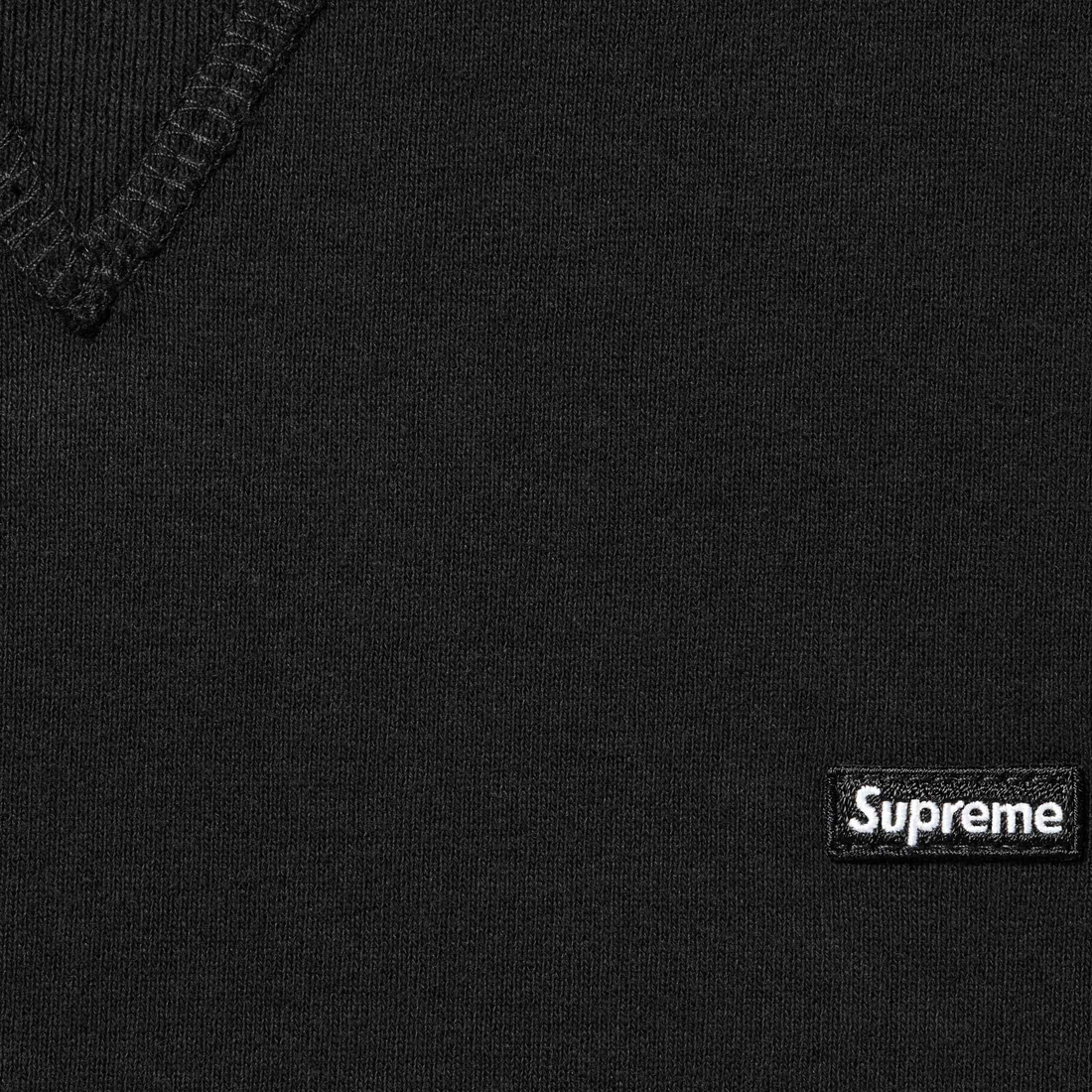 Supreme Small Box Crewneck (FW23) - Black - $138