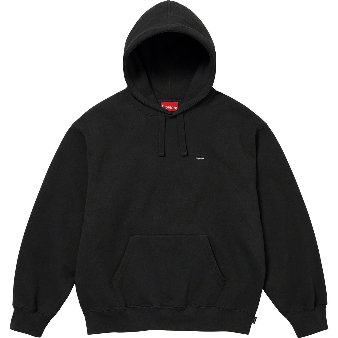 Details on Small Box Drawcord Hooded Sweatshirt Black from fall winter
                                                    2023 (Price is $158)