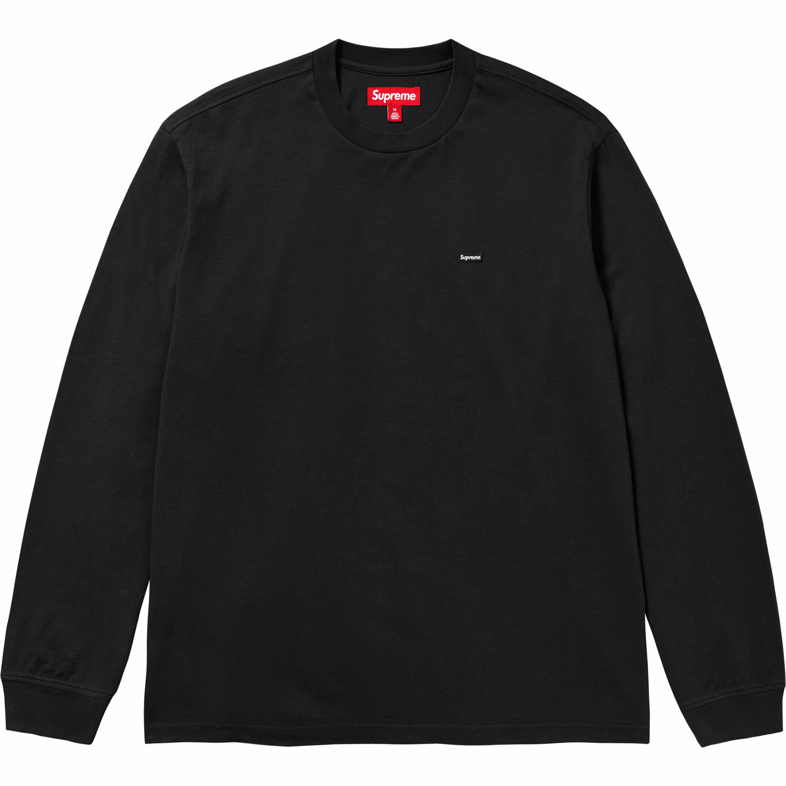 黒XL Box Logo L/S Tee 即日発送