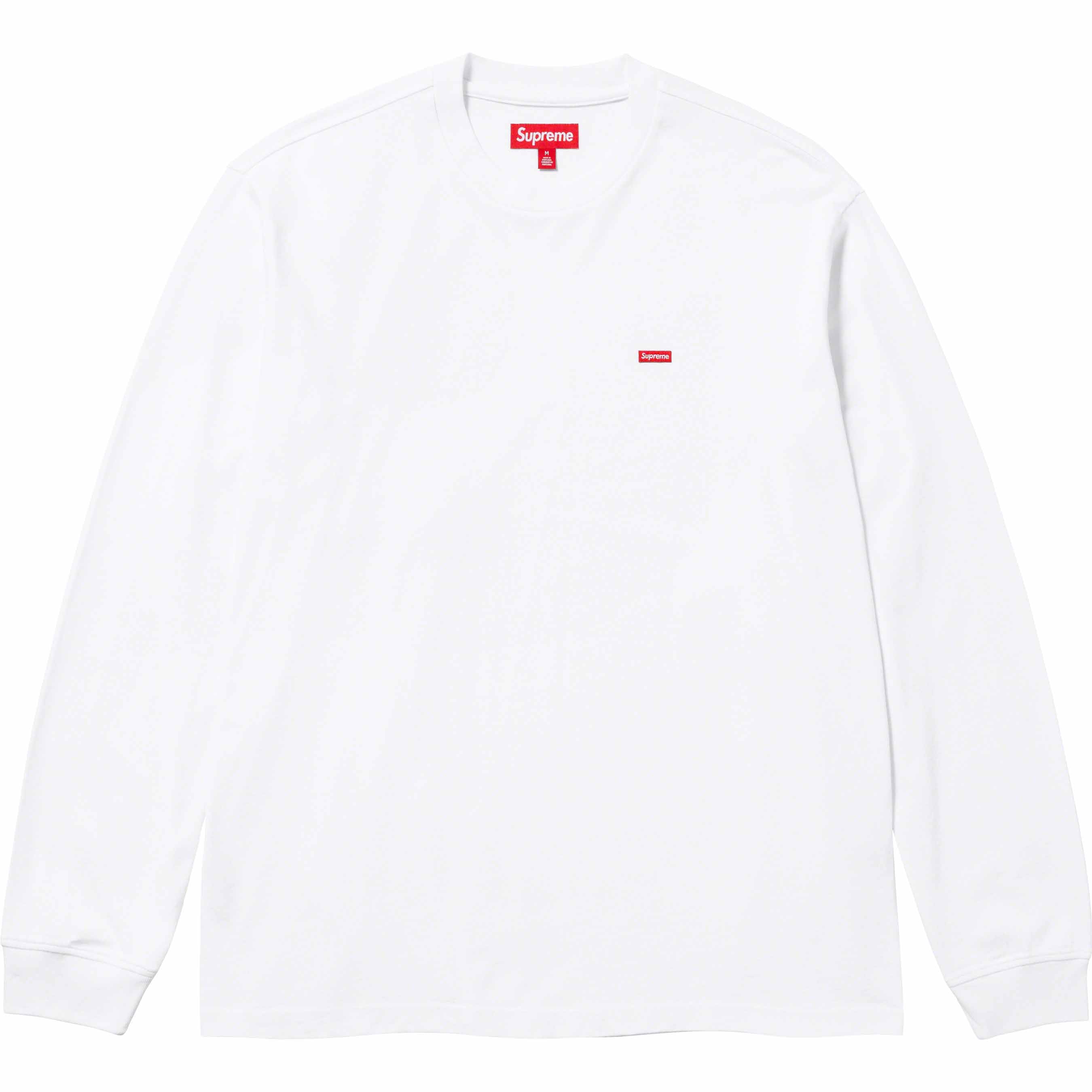 Supreme Box Logo L/S Tee white XL