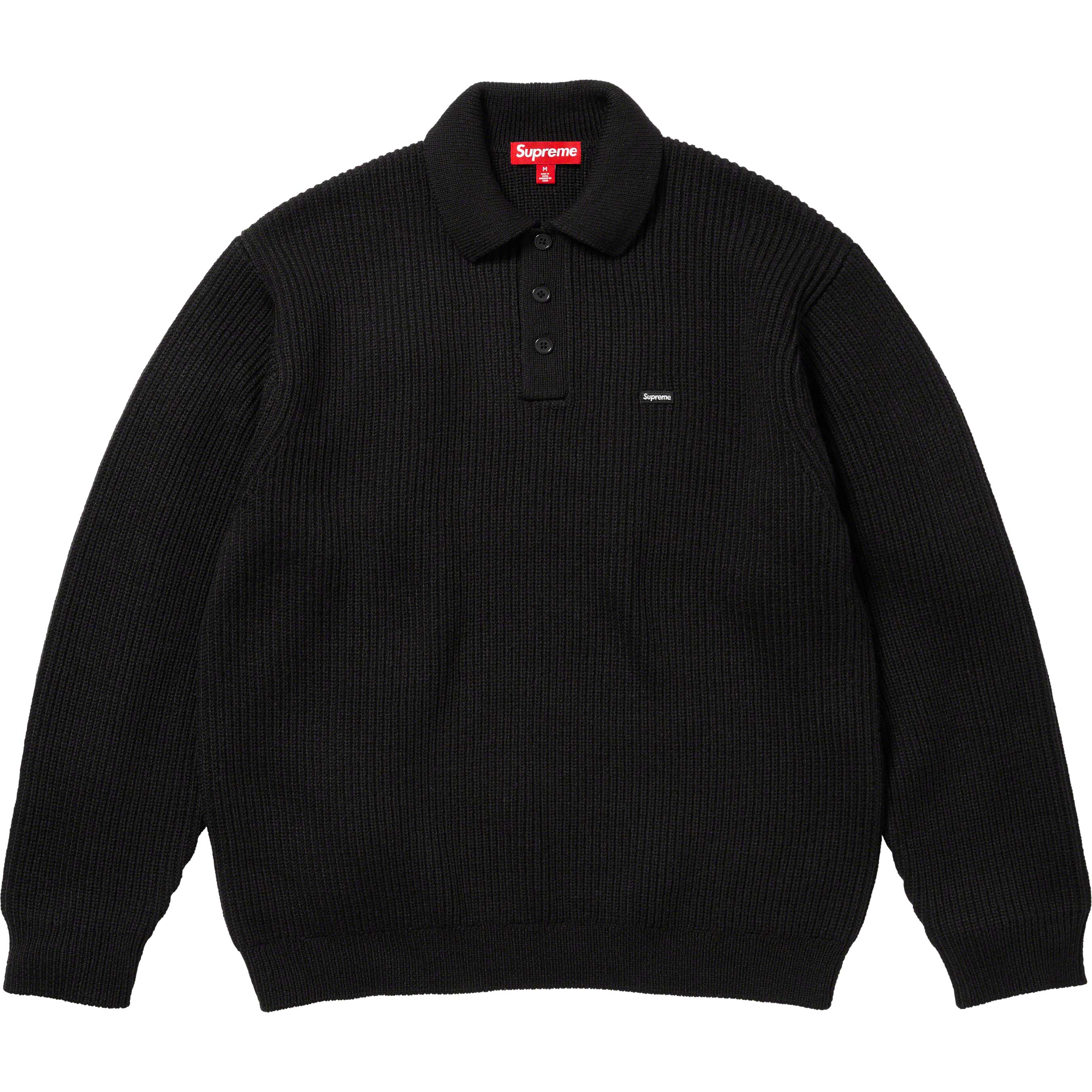 Small Box Polo Sweater - fall winter 2023 - Supreme