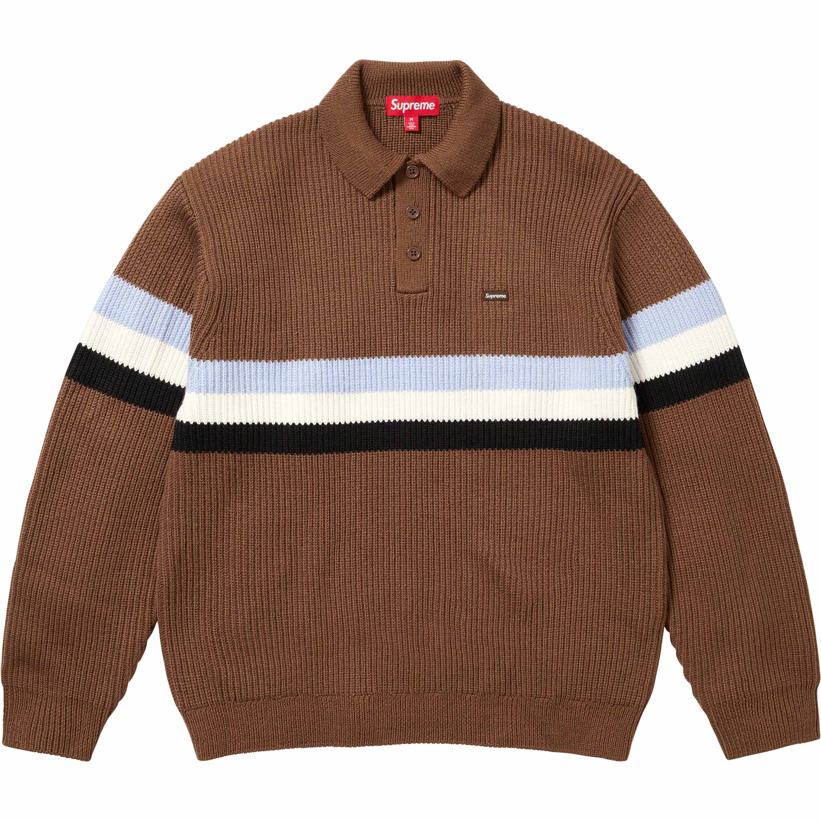 Small Box Polo Sweater - fall winter 2023 - Supreme