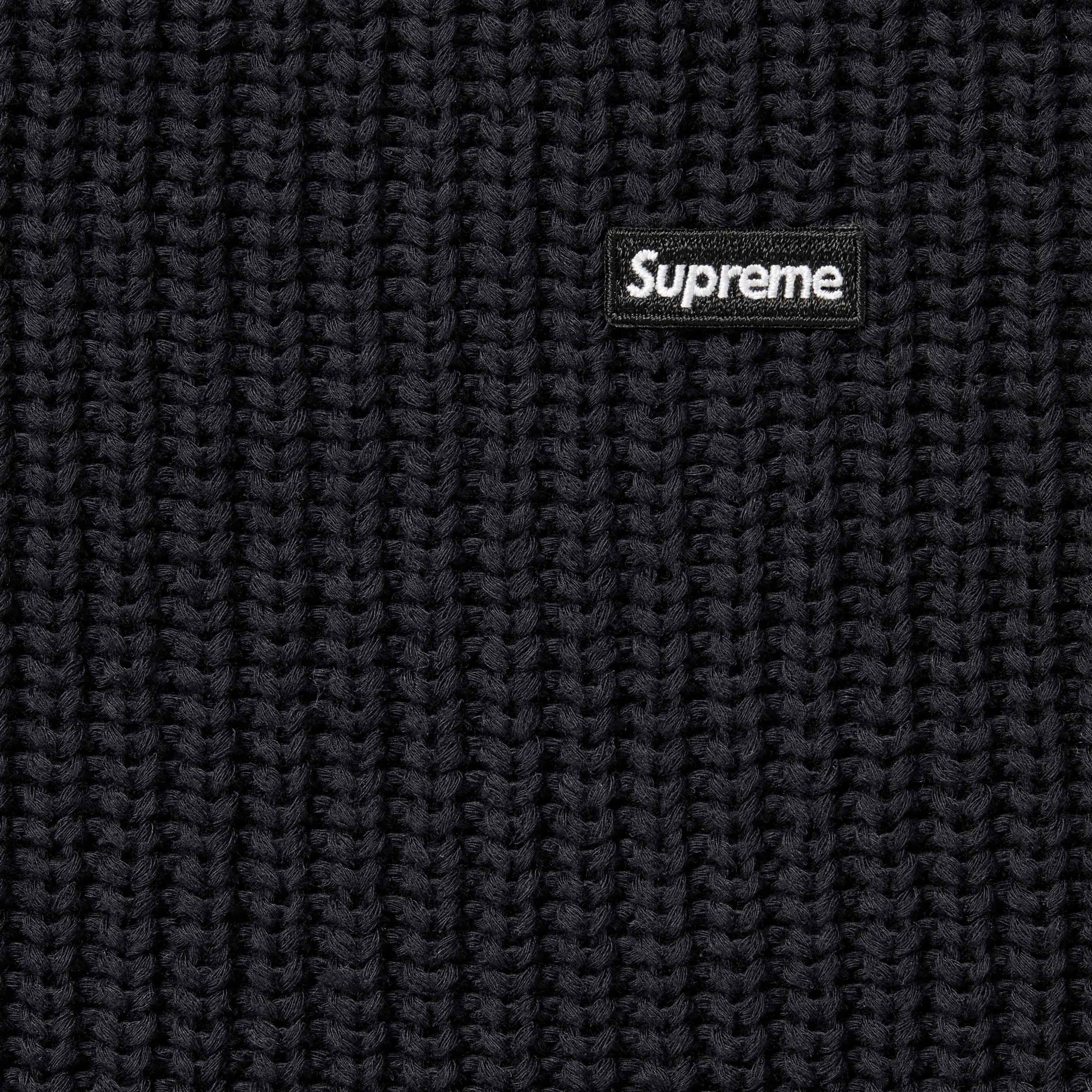 Small Box Ribbed Sweater - fall winter 2023 - Supreme