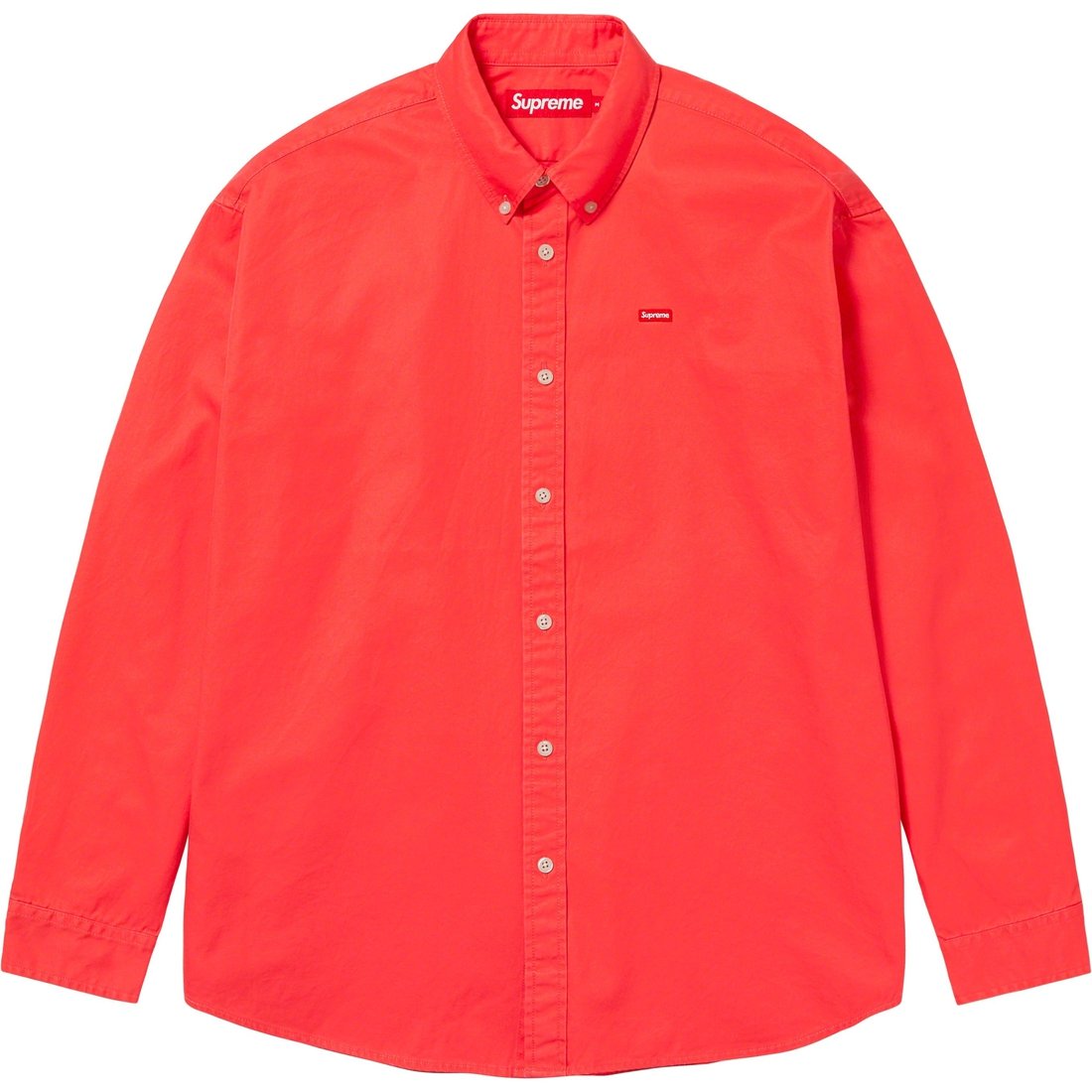 Details on Small Box Shirt Coral from fall winter
                                                    2023 (Price is $128)