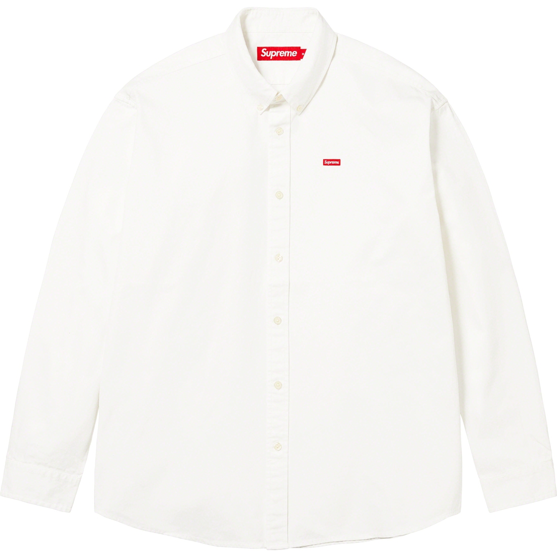Details on Small Box Shirt White from fall winter
                                                    2023 (Price is $128)