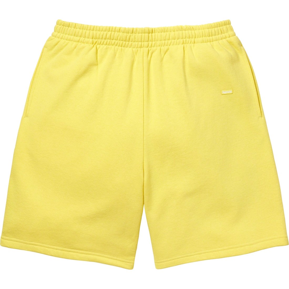 Details on Small Box Sweatshort Acid Yellow from fall winter
                                                    2023 (Price is $118)