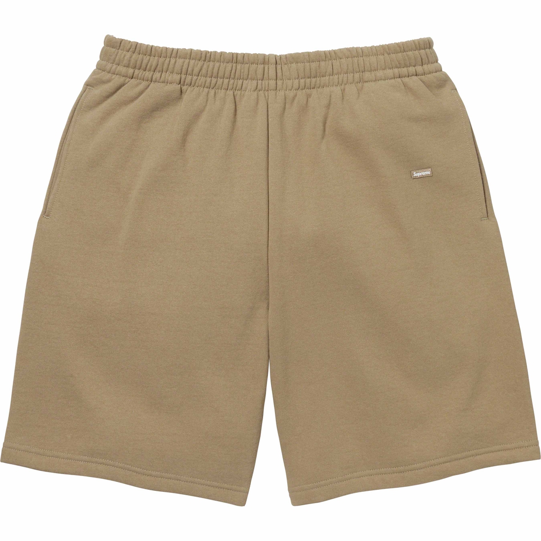 Details on Small Box Sweatshort Dark Sand from fall winter
                                                    2023 (Price is $118)