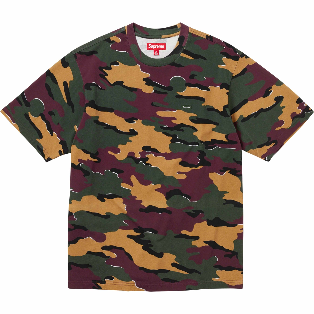 Details on Small Box Tee Camo from fall winter
                                                    2023 (Price is $60)