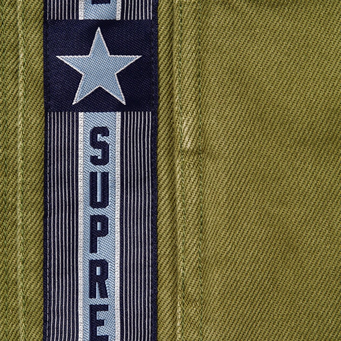 Supreme Snap-Off Baggy Jean (FW23) - Olive - $178