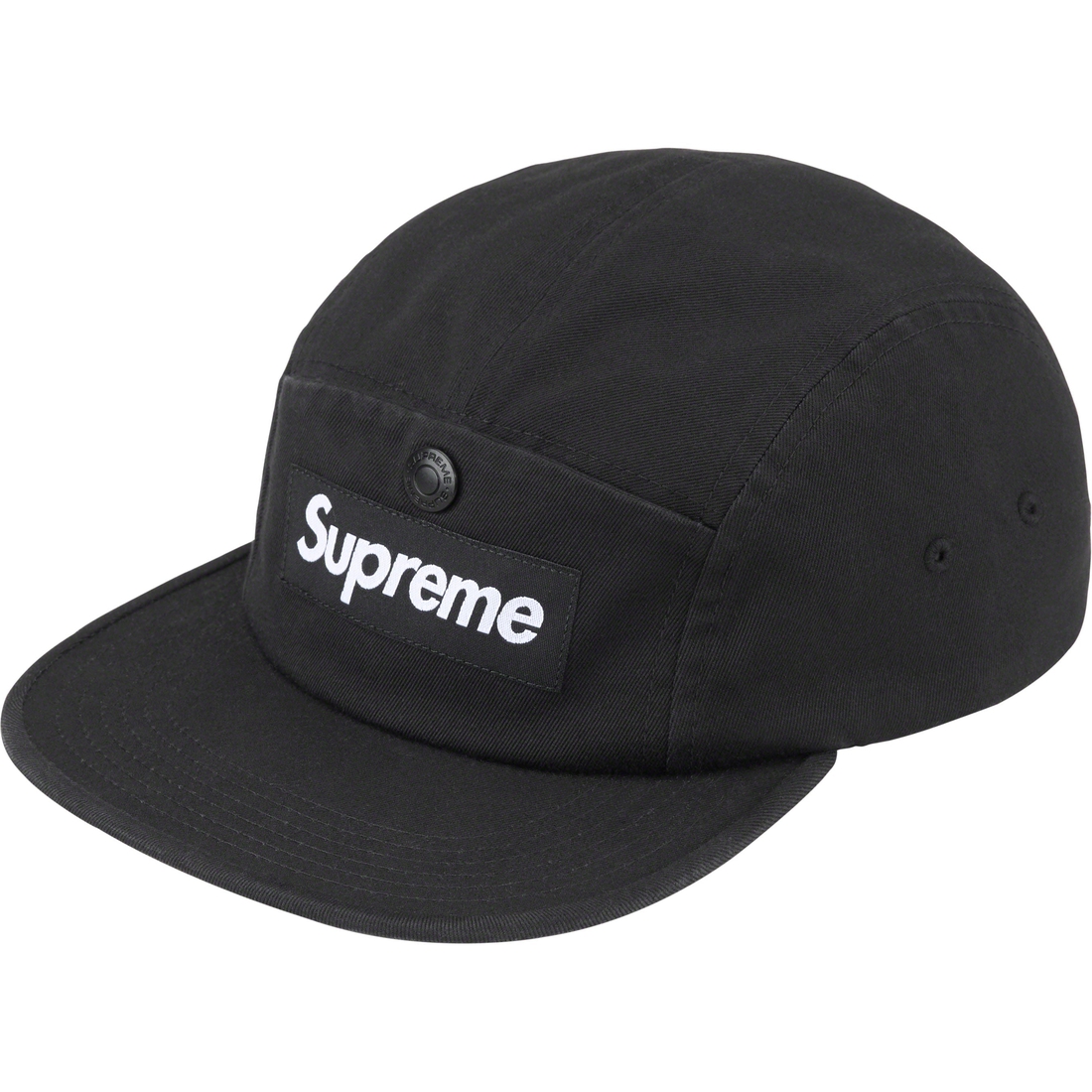 Details on Snap Pocket Camp Cap Black from fall winter
                                                    2023 (Price is $54)