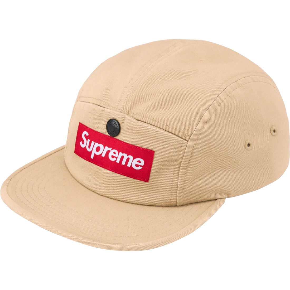 Supreme Snap Pocket Camp Cap (FW23) - Light Tan - $54