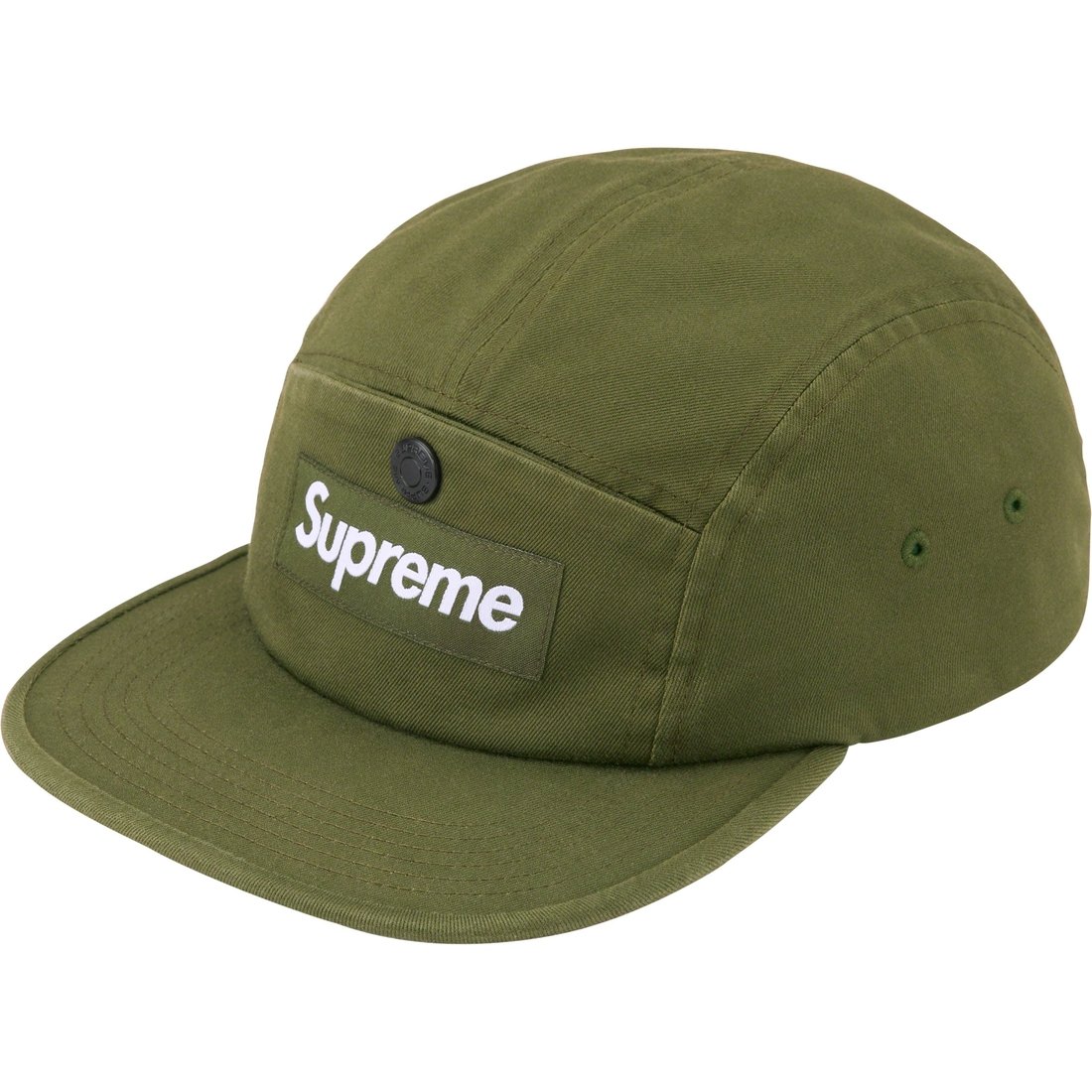 Details on Snap Pocket Camp Cap Olive from fall winter
                                                    2023 (Price is $54)