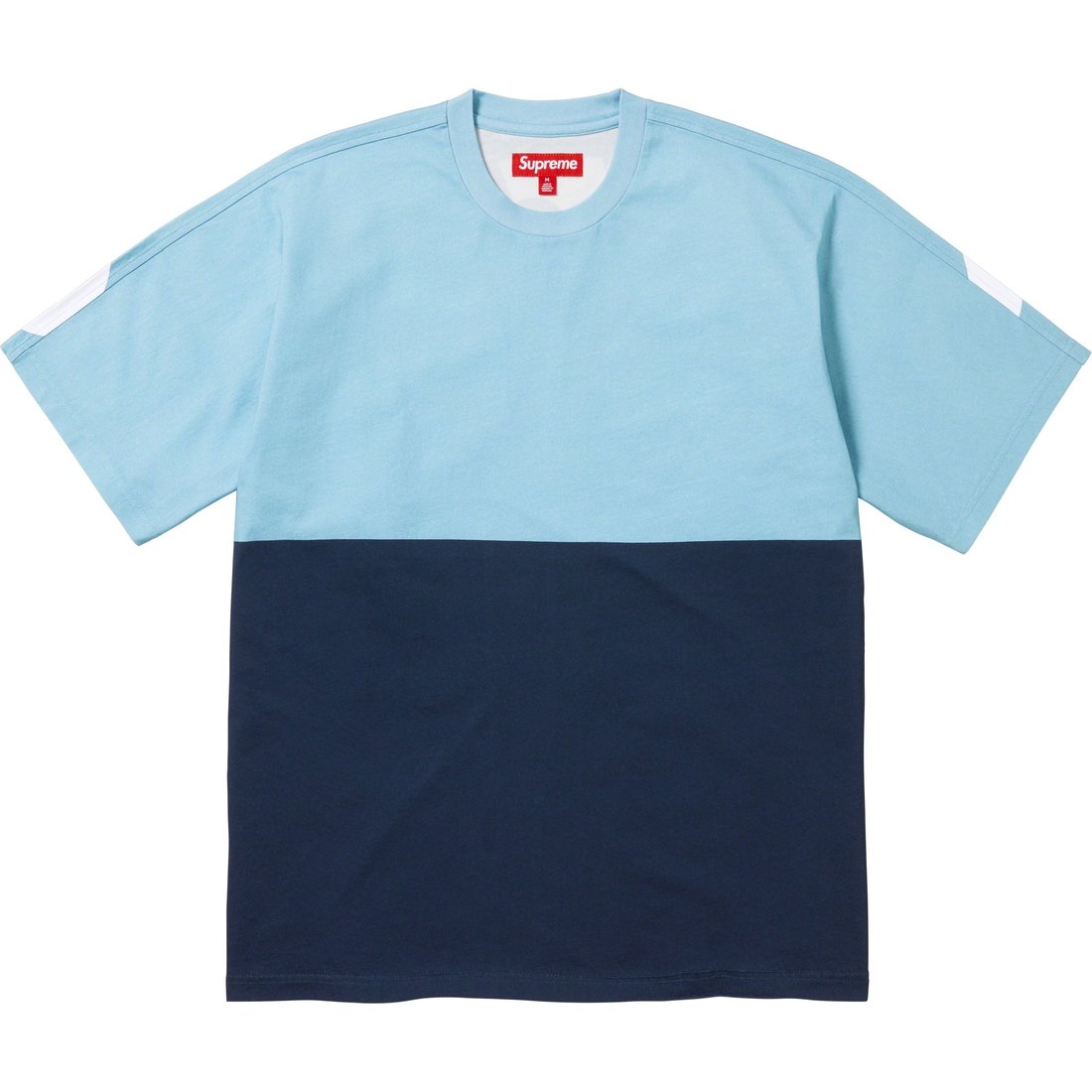 Details on Split S S Top Blue from fall winter
                                                    2023 (Price is $88)
