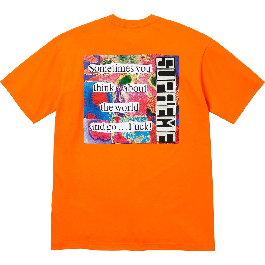 Details on Static Tee Orange from fall winter
                                                    2023 (Price is $40)
