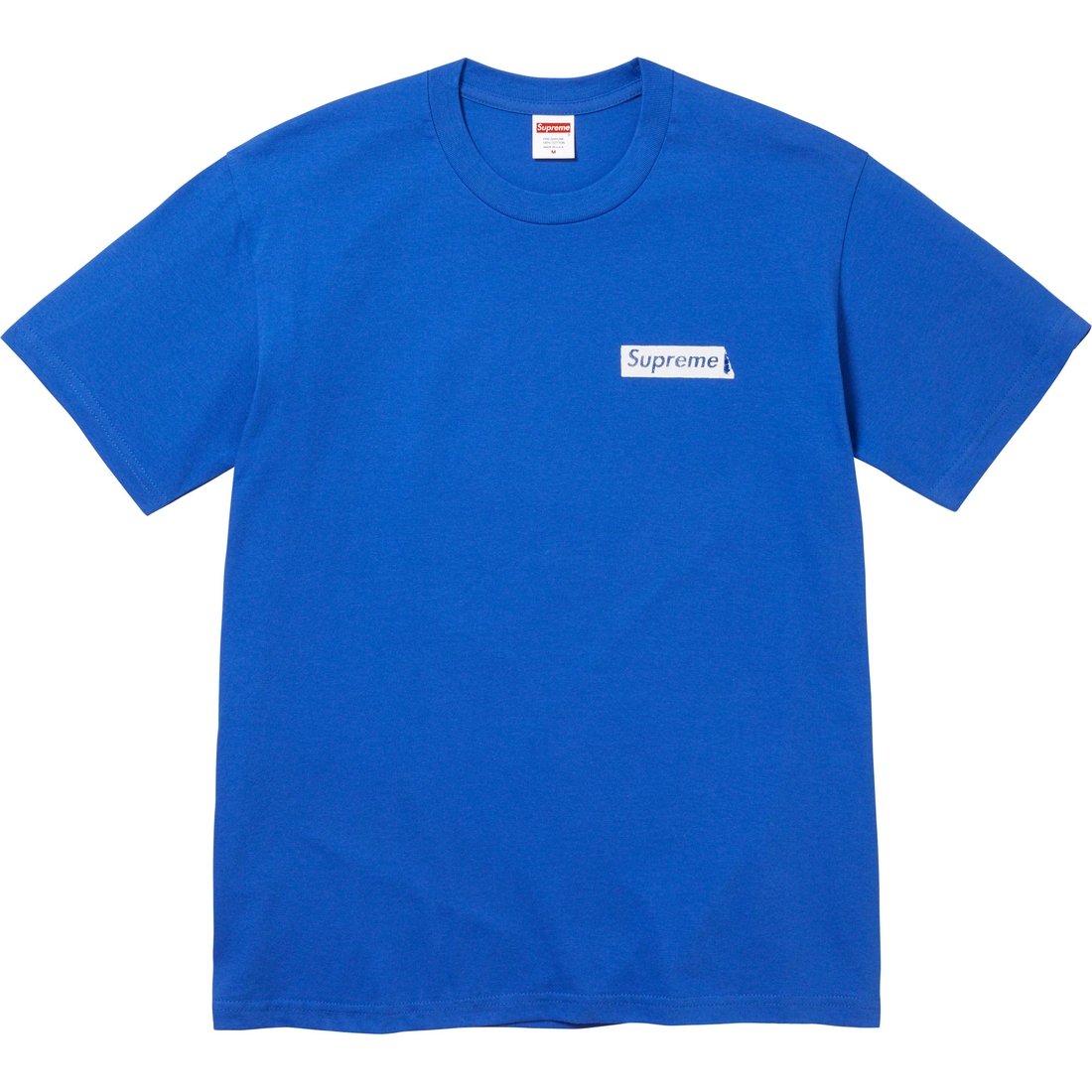 Supreme Static Tee (FW23) - Royal - $40