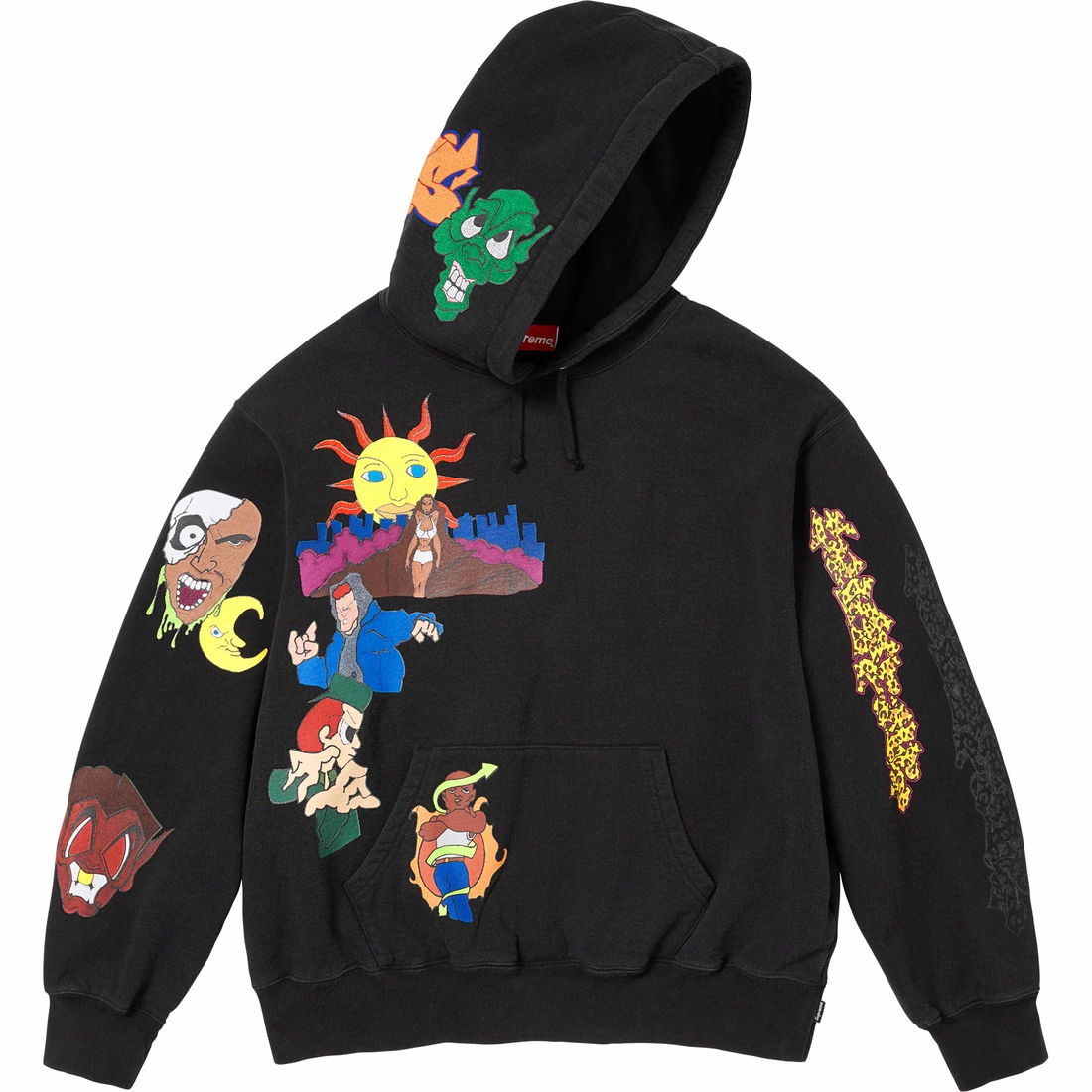 Details on Sunrise Hooded Sweatshirt Black from fall winter
                                                    2023 (Price is $168)