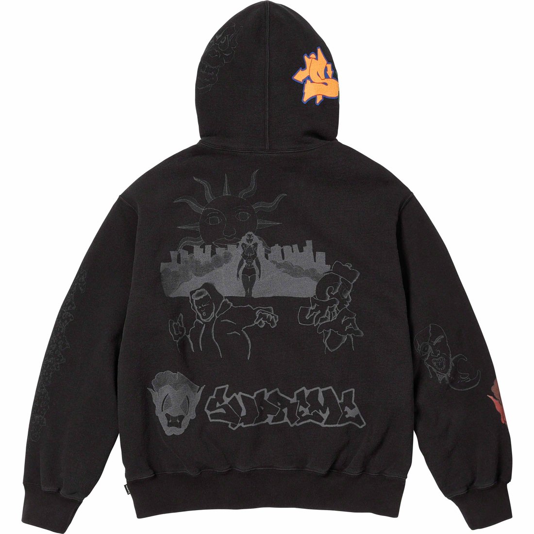 Details on Sunrise Hooded Sweatshirt Black from fall winter
                                                    2023 (Price is $168)