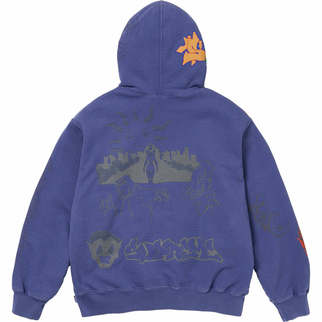 Details on Sunrise Hooded Sweatshirt Washed Navy from fall winter
                                                    2023 (Price is $168)