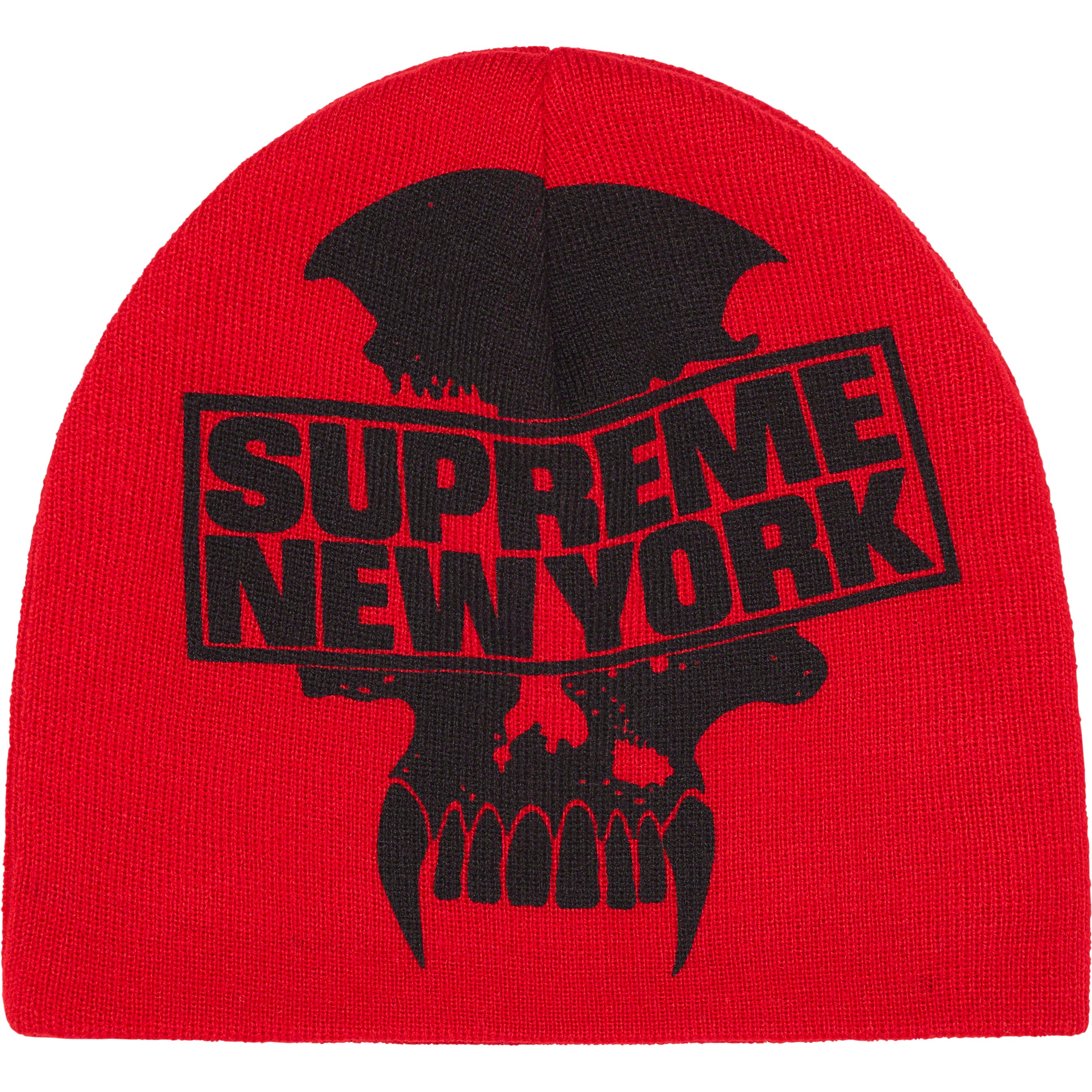 Red Supreme Beanie