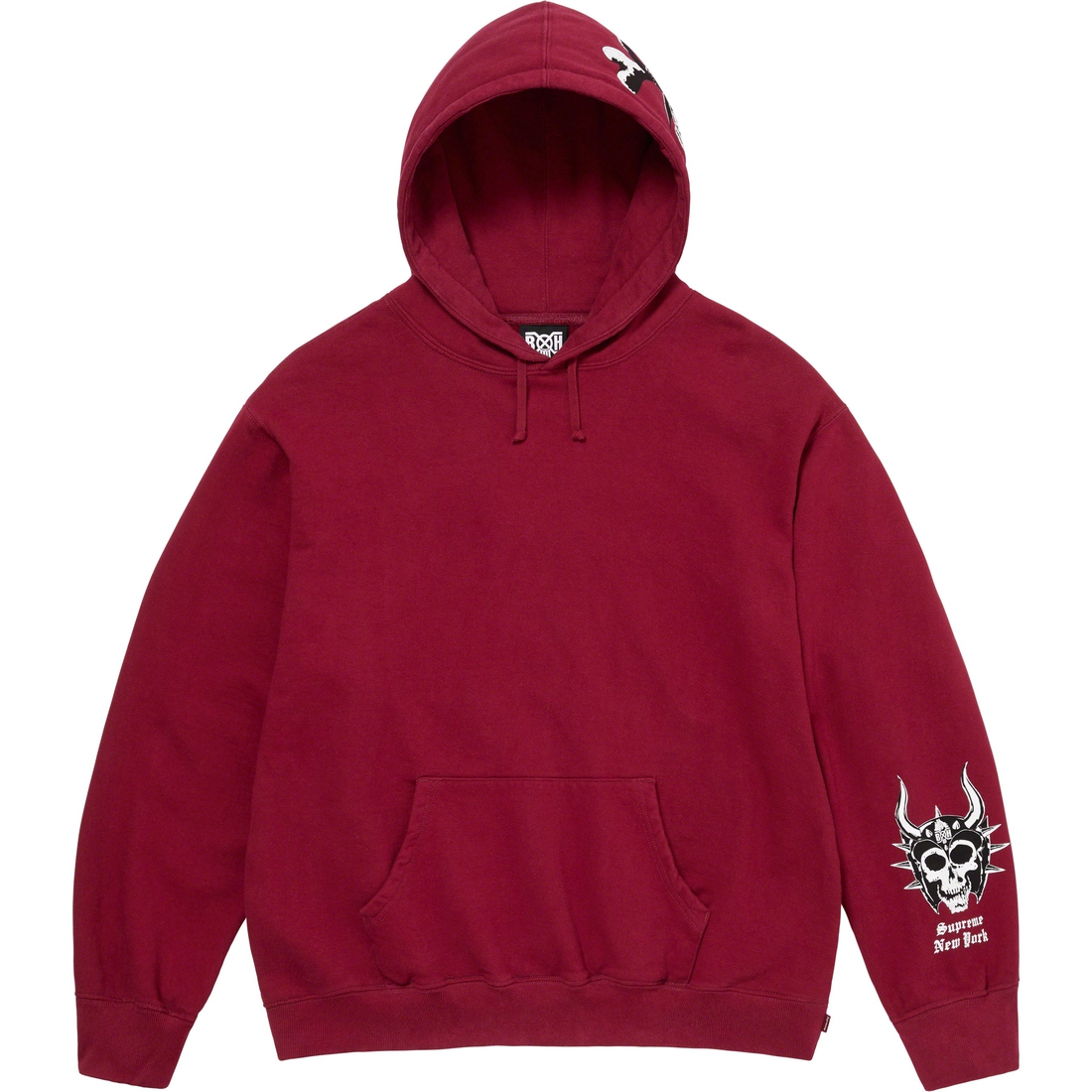 Details on Supreme Bounty Hunter Hooded Sweatshirt Cardinal from fall winter
                                                    2023 (Price is $168)