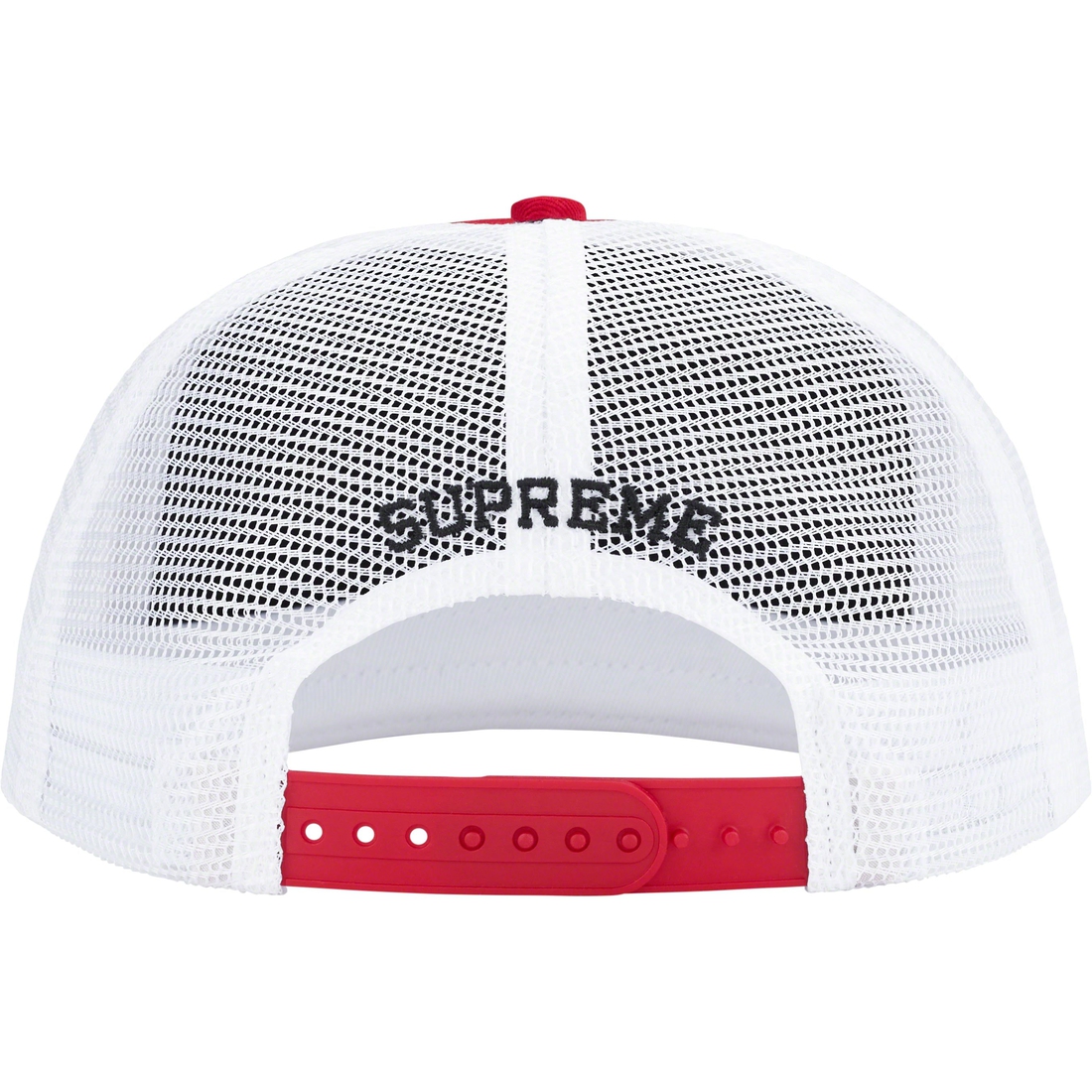 Details on Supreme Bounty Hunter Mesh Back 5-Panel Red from fall winter
                                                    2023 (Price is $48)