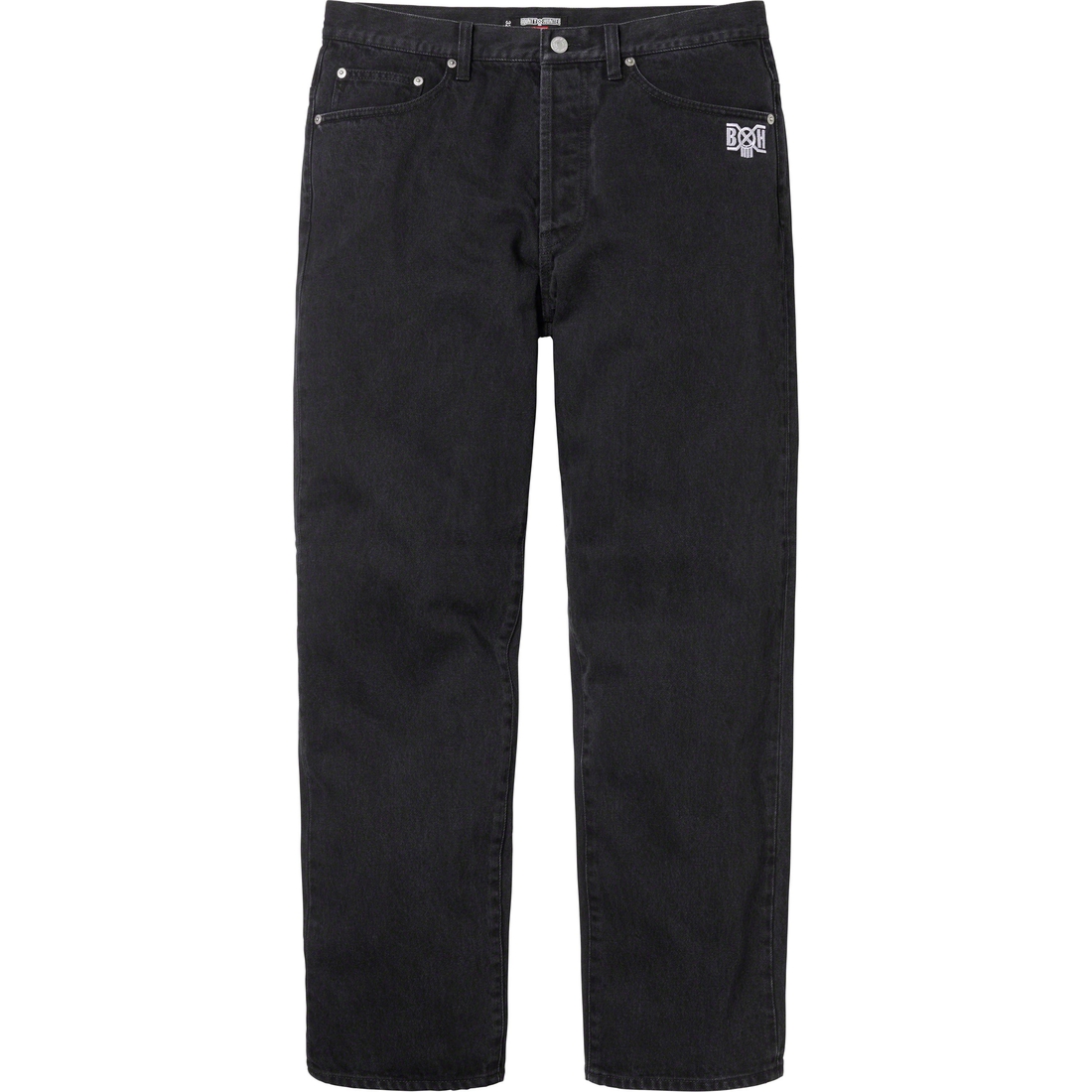 Details on Supreme Bounty Hunter Regular Jean Washed Black from fall winter
                                                    2023 (Price is $178)