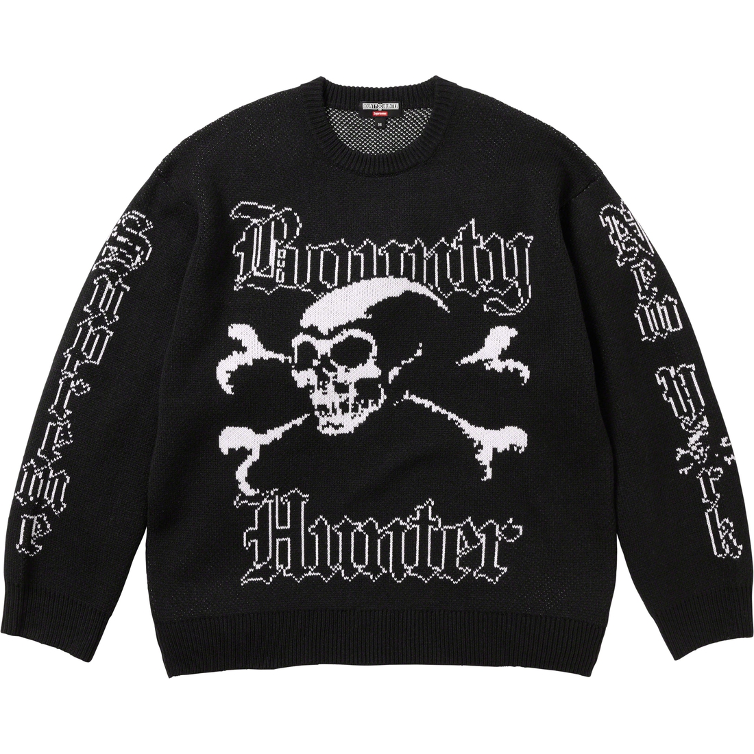 Details on Supreme Bounty Hunter Sweater Black from fall winter
                                                    2023 (Price is $168)