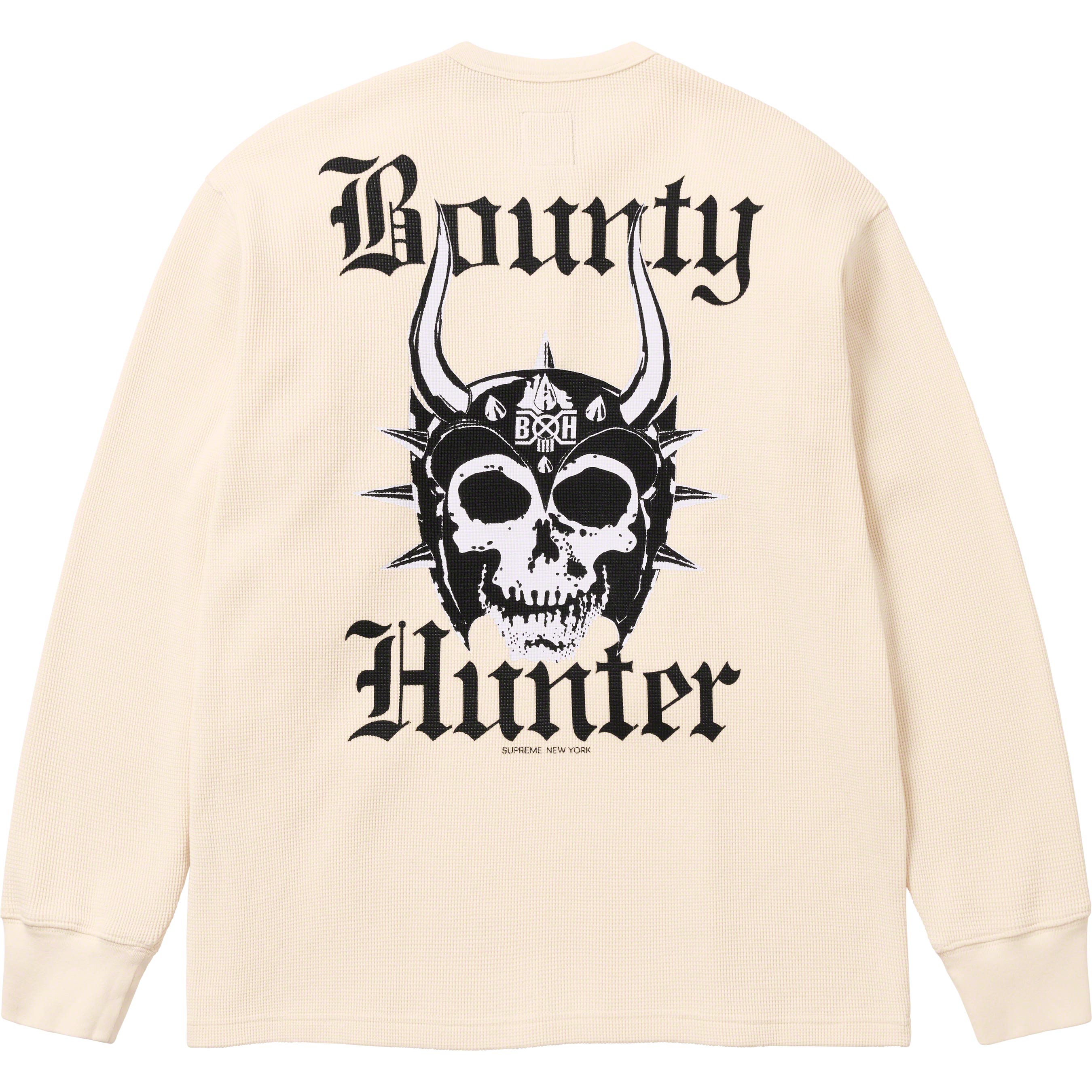 Bounty Hunter Thermal Henley L S Top - fall winter 2023 - Supreme